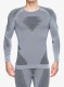 Термоактивен суичър UYN Evolutyon+ UW Shirt Long Sleeve - grey melange