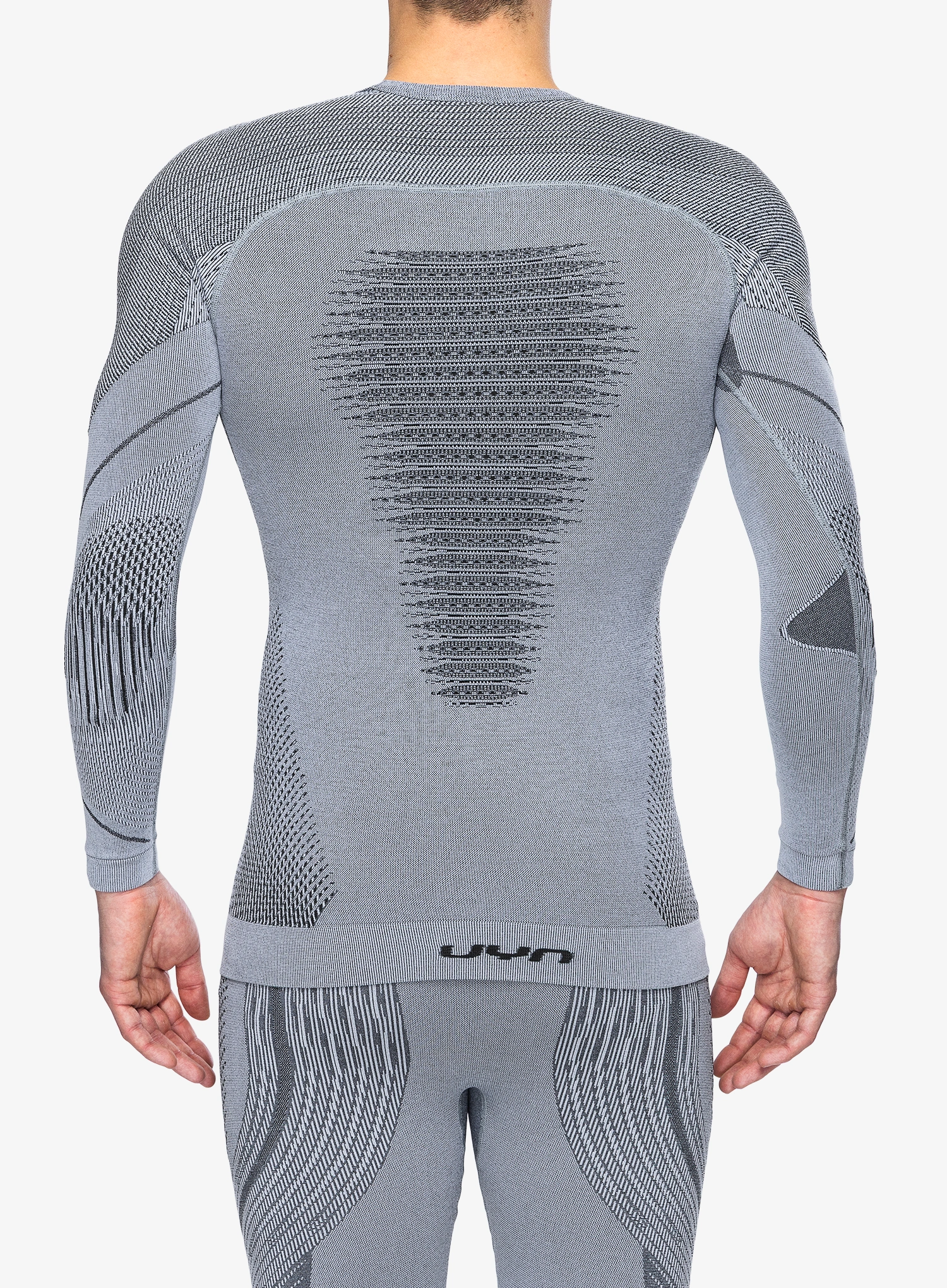 Термоактивен суичър UYN Evolutyon+ UW Shirt Long Sleeve  - grey melange