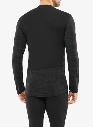Термоактивен суичър Viking Base Layer Novena Longsleeve - black