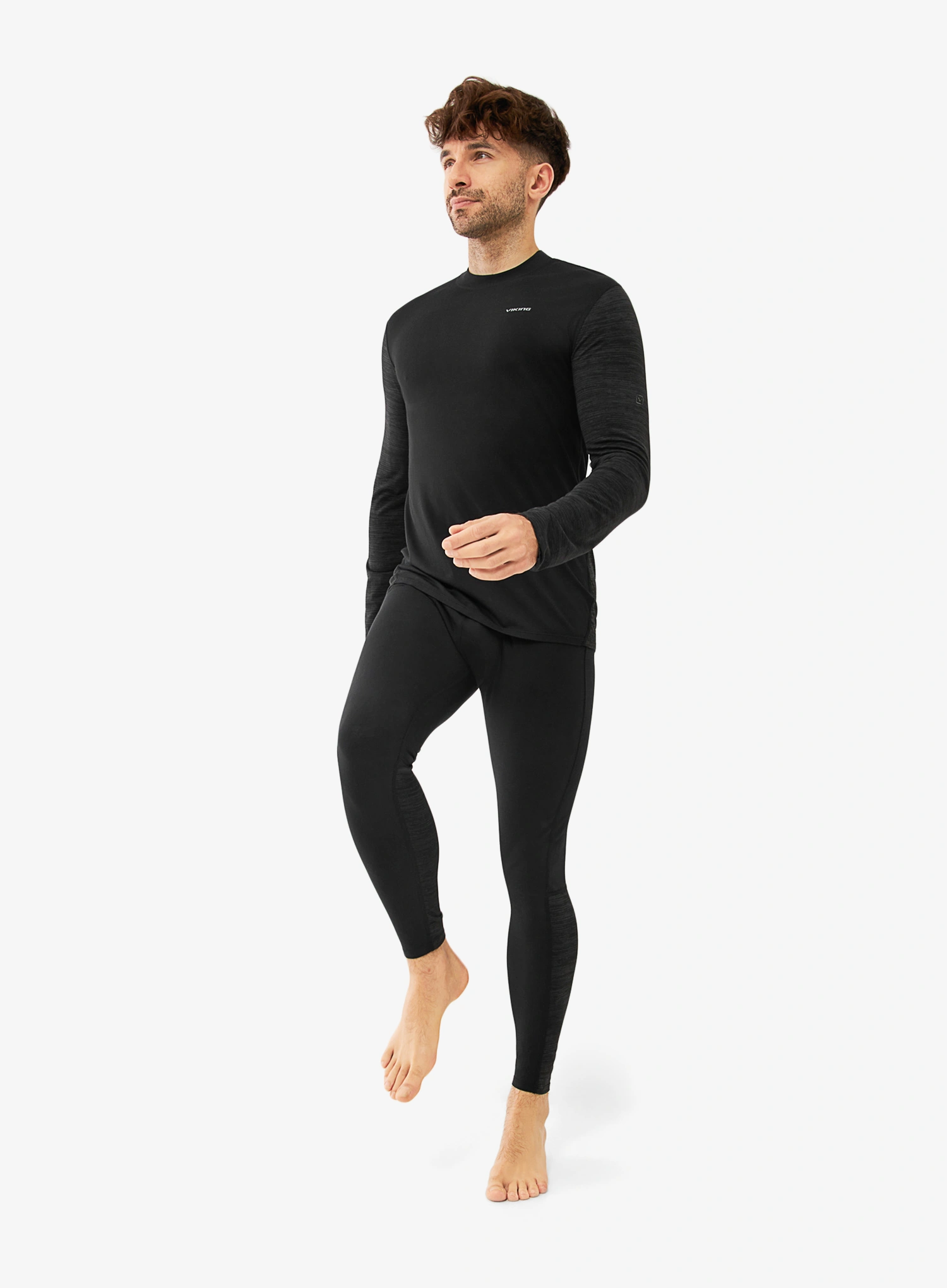 Термоактивен суичър Viking Base Layer Novena Longsleeve - black
