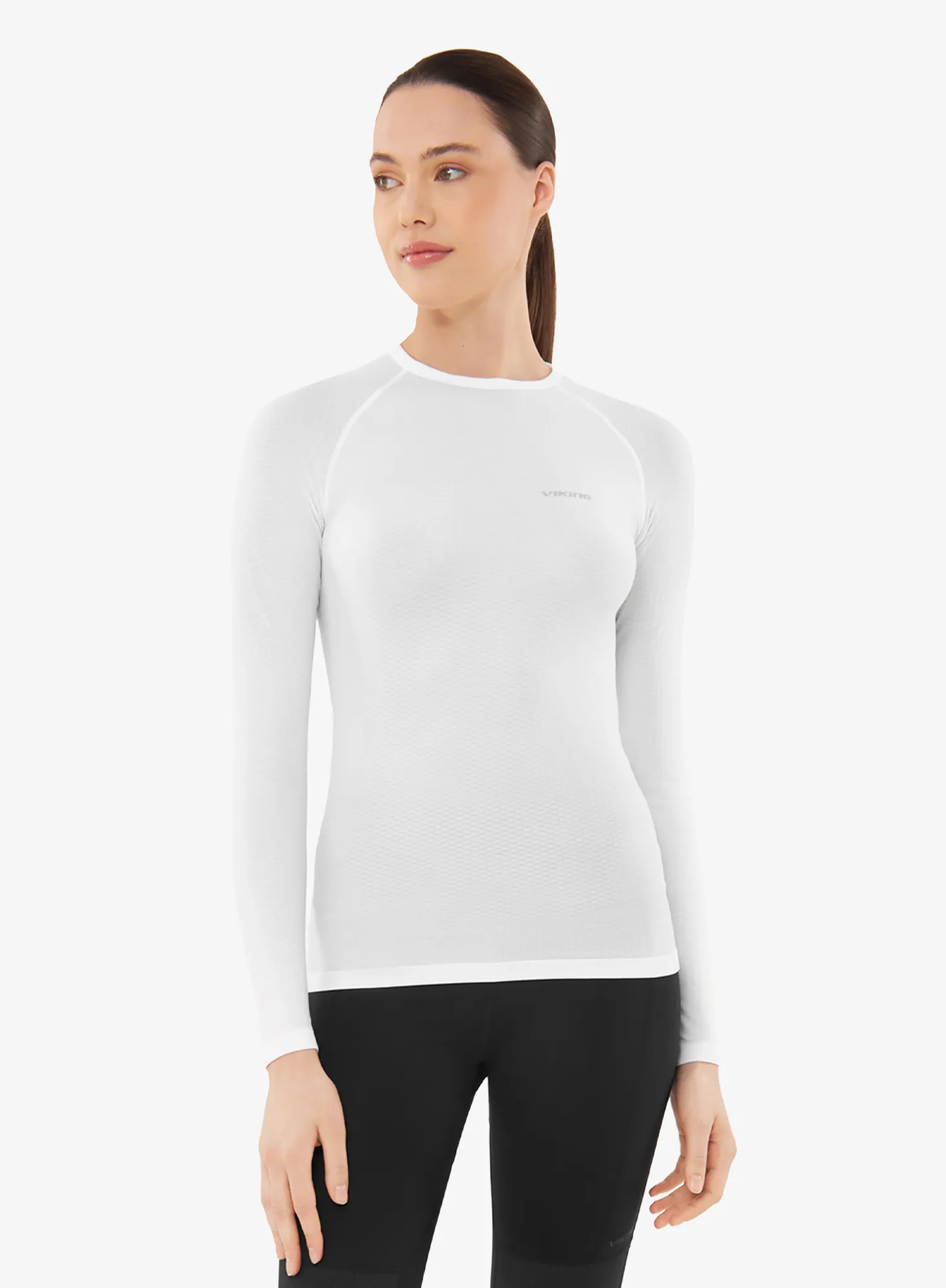 Термоактивен суичър Viking Easy Dry Longsleeve - white