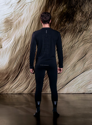 Термоактивен суичър X-Bionic Mightywool Shirt LS - x black