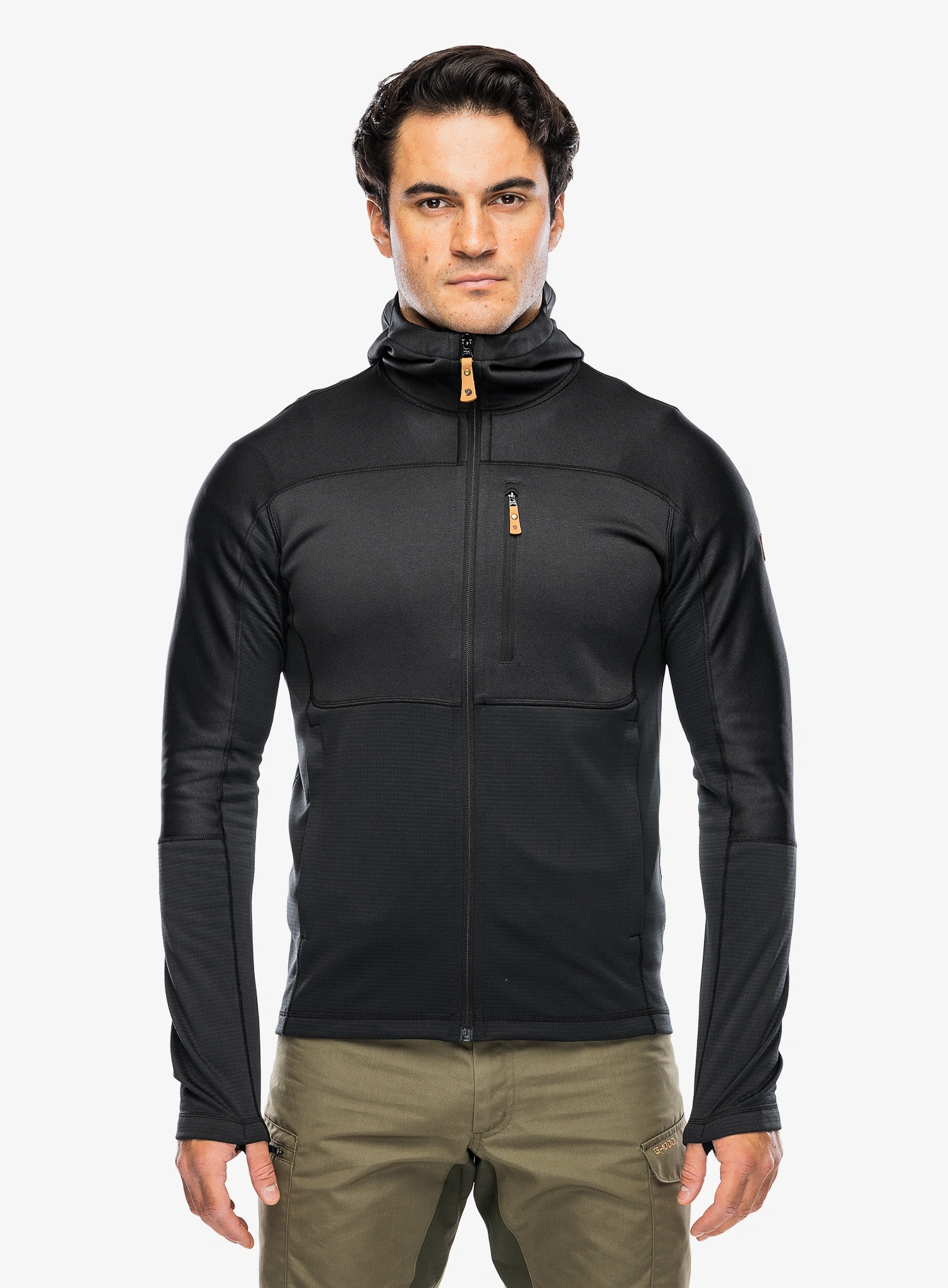 Трекинг суичър Fjallraven Abisko Trail Fleece - black