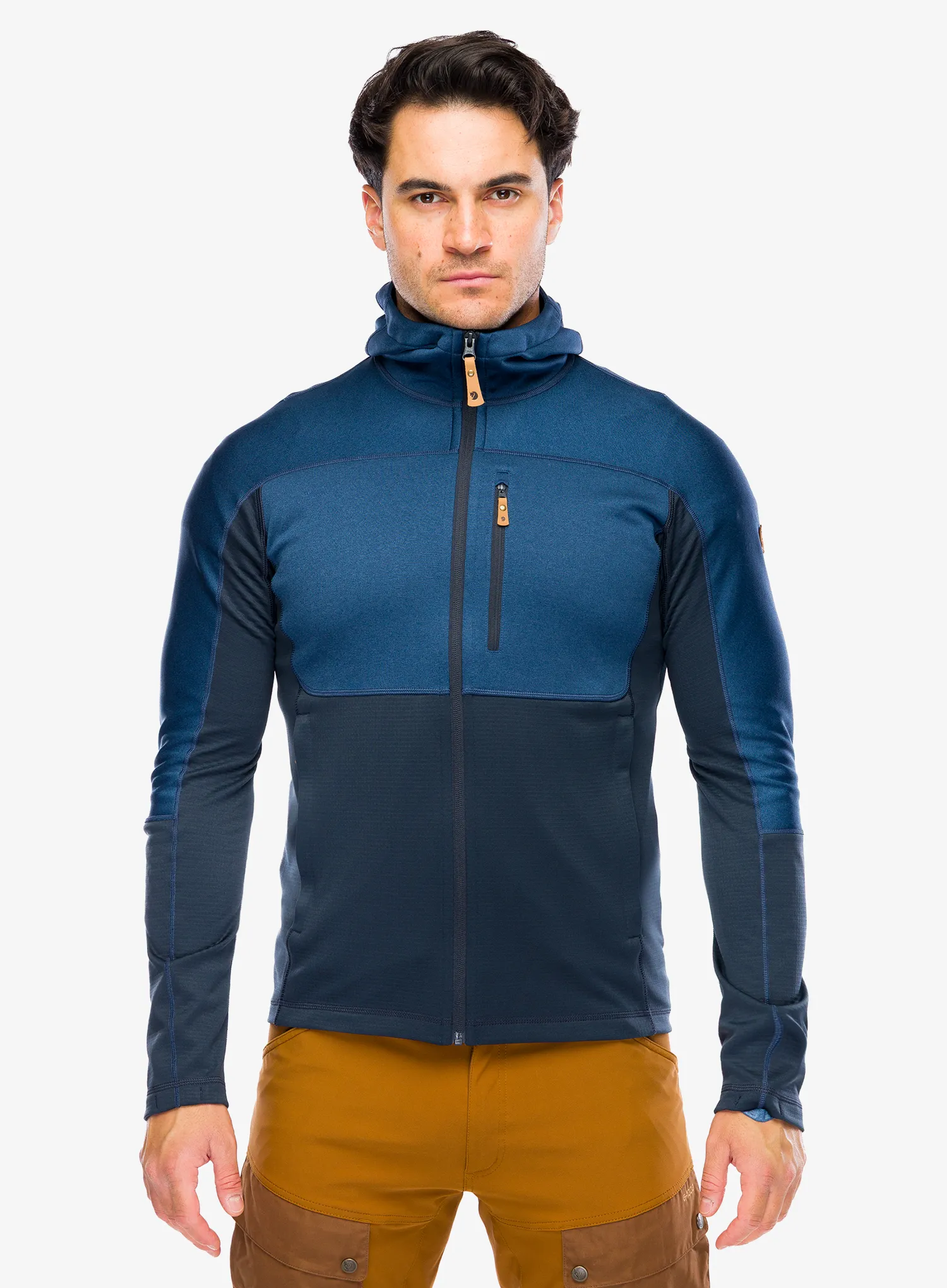Трекинг суичър Fjallraven Abisko Trail Fleece - indigo blue/dark navy