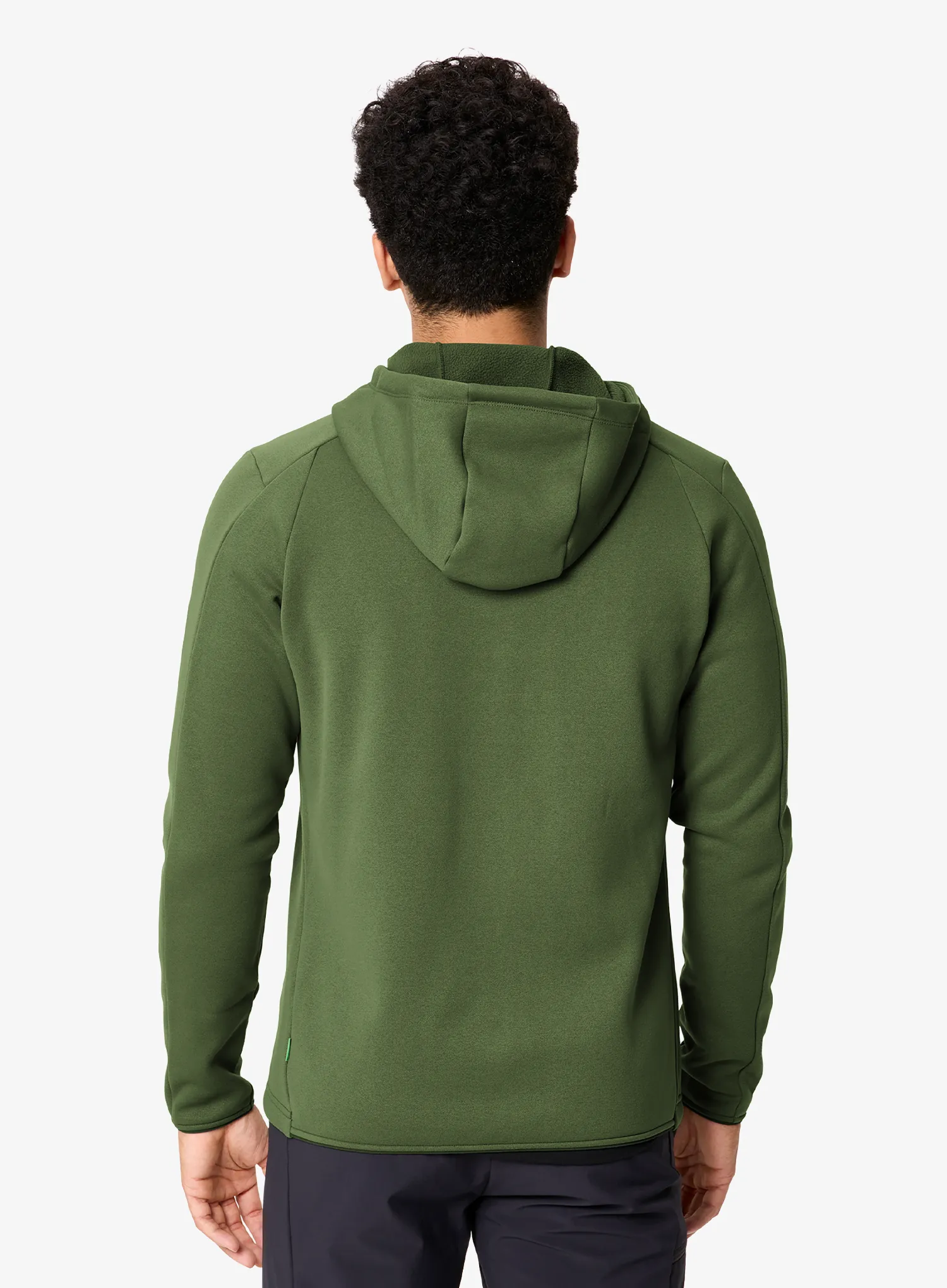 Трекинг суичър Vaude Idris Fleece Hoody - thyme