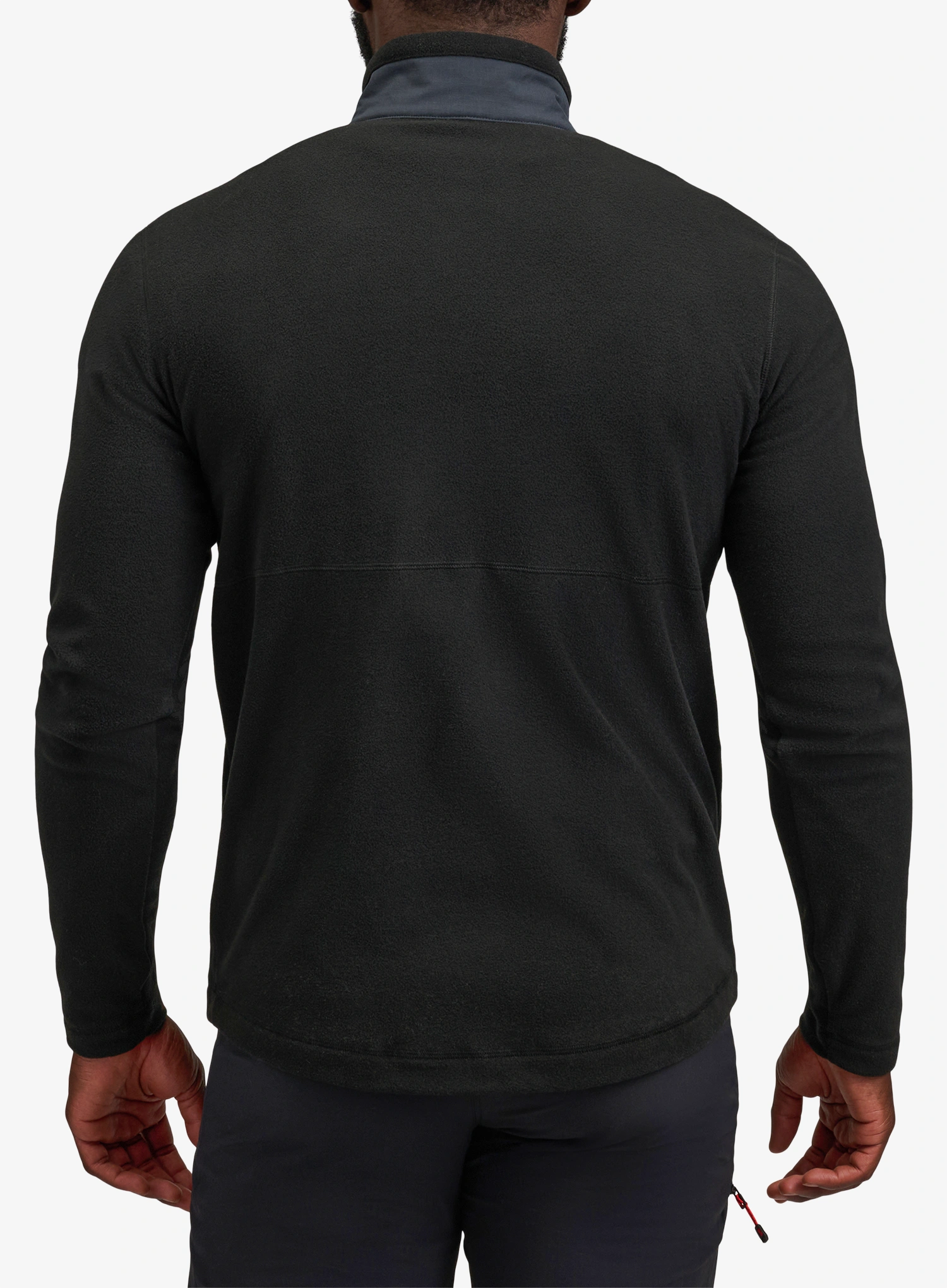 Суичър за катерене Black Diamond Lightweight HZ Poly Fleece - black/black