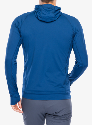 Суичър за катерене Mountain Equipment Aiguille Hooded Top - admiral blue