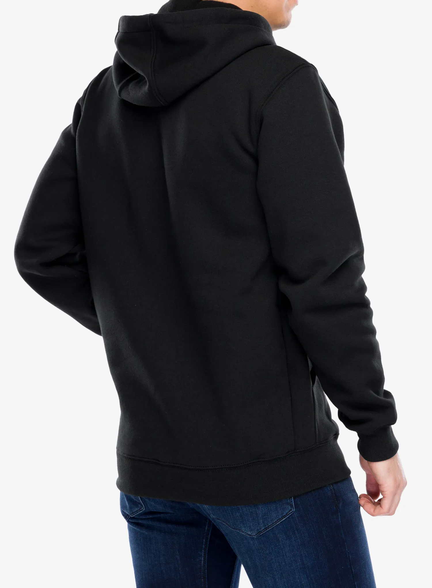Суичър с качулка Carhartt Signature Logo Sweatshirt - black