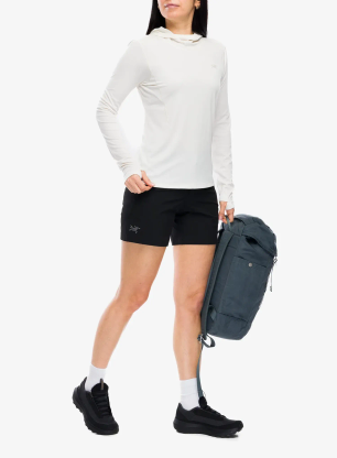 Дамски суичър с качулка Arcteryx Sunna Hoody - arctic silk