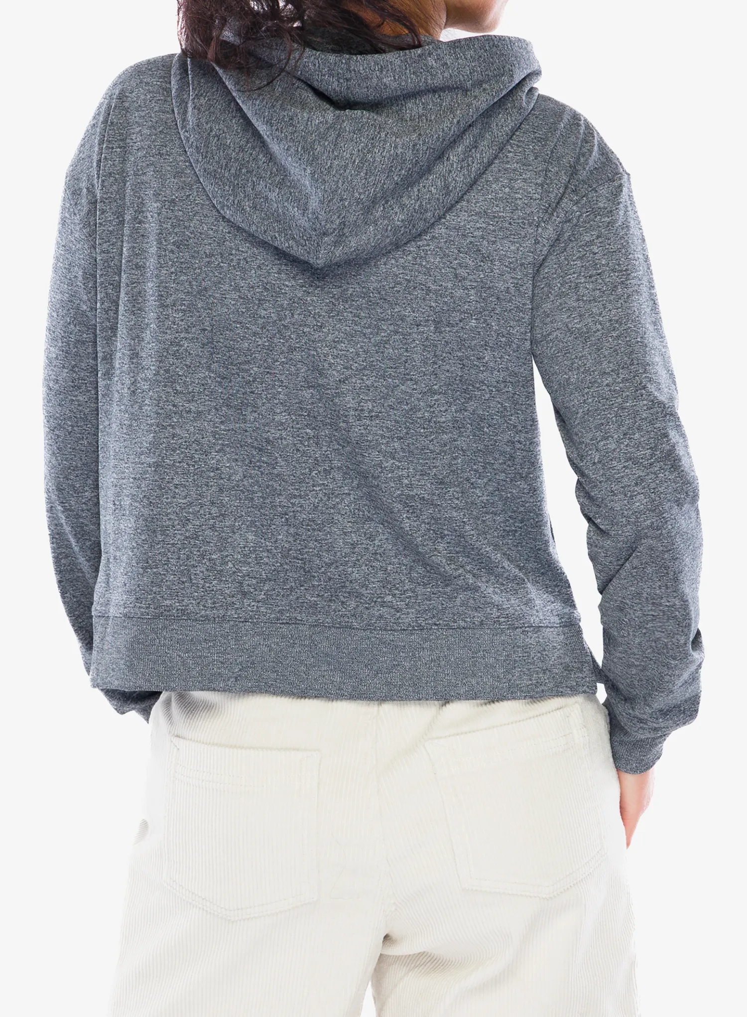 Дамски суичър с качулка Black Diamond Circuit Midlayer Hoody - anthracite