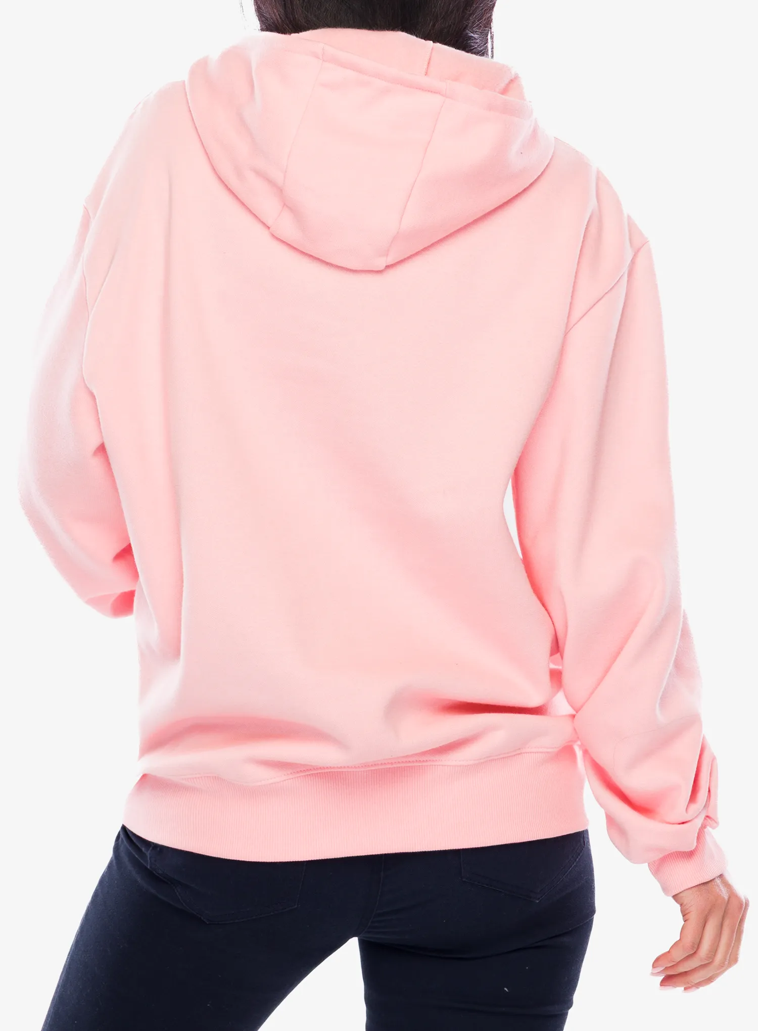 Дамски суичър с качулка Columbia Aldermore Hoodie - pink sand