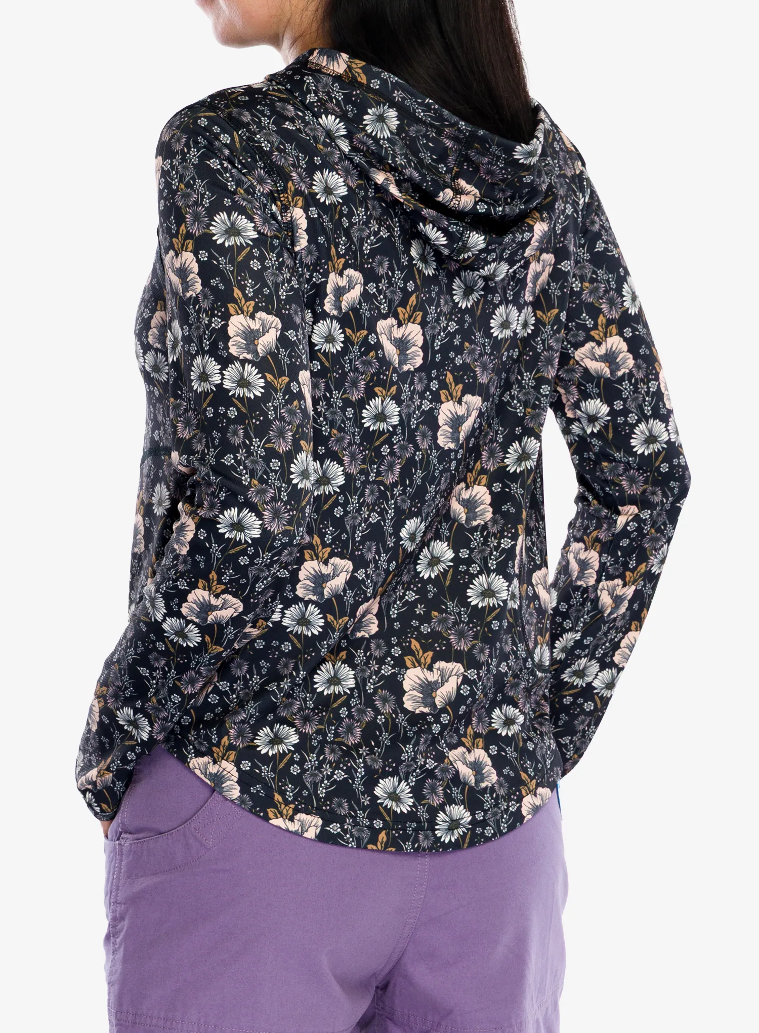 Дамски суичър с качулка Kavu Sunshade Hoodie - quiet wildflowers