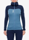 Дамски суичър с качулка Millet Fusion Grid Hoodie - coronet blue/saphir
