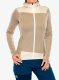 Дамски суичър с качулка Ortovox Fleece Light Hoody - grey sand