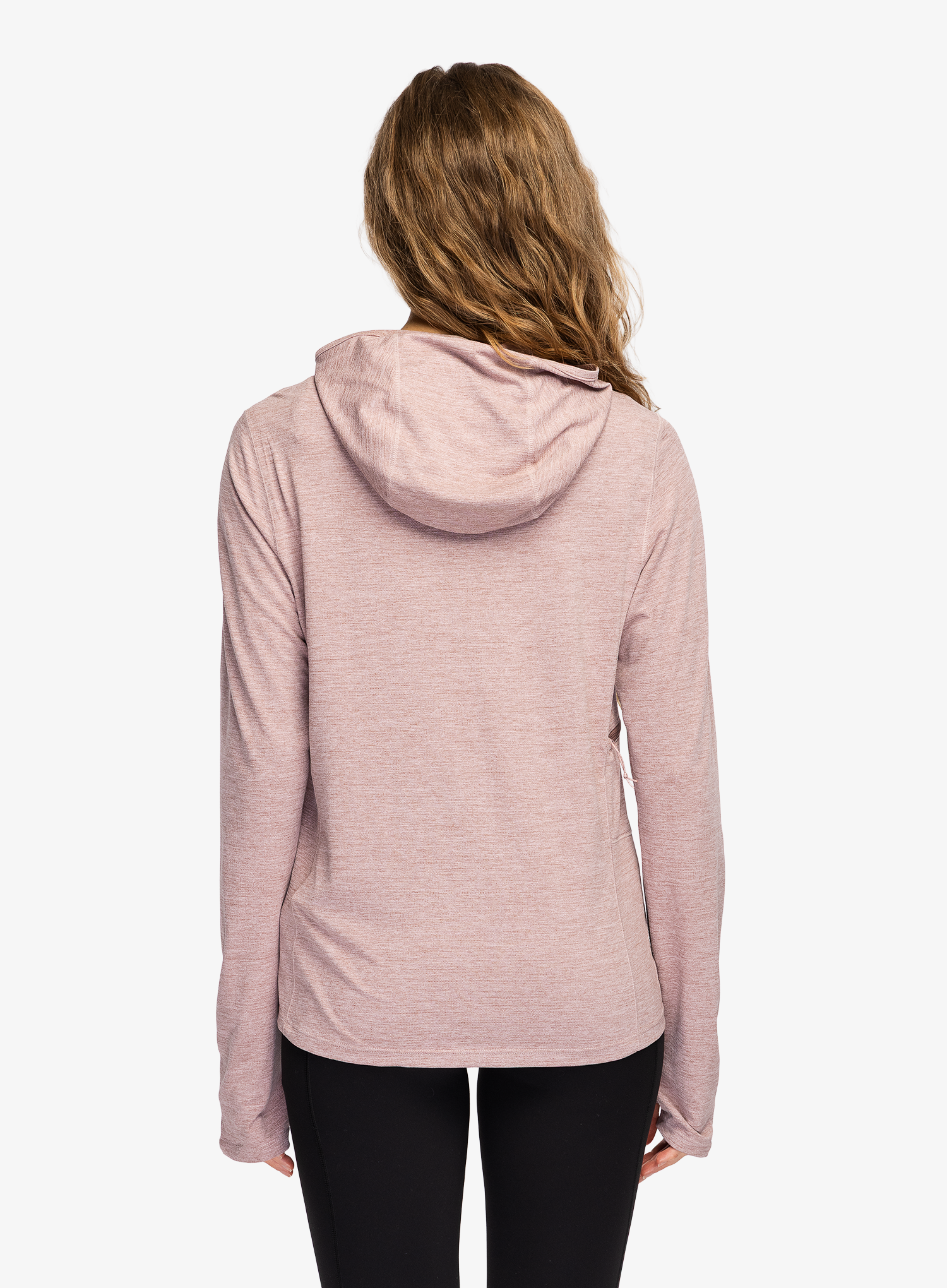 Дамски суичър с качулка Patagonia Cap Cool Sun Hoody - fuzzy mauve/moonrise taupe