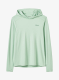 Дамски суичър с качулка Rab Force Hoody - fig green