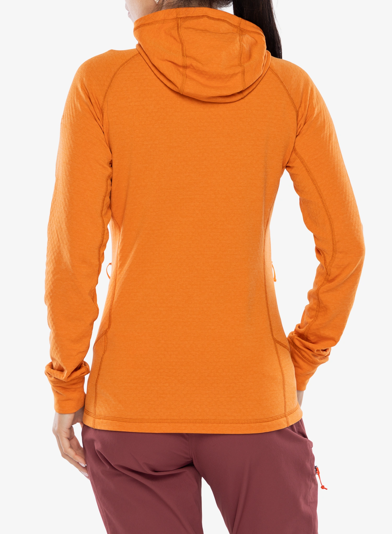 Дамски суичър с качулка Rab Nexus Hoody - dark melba
