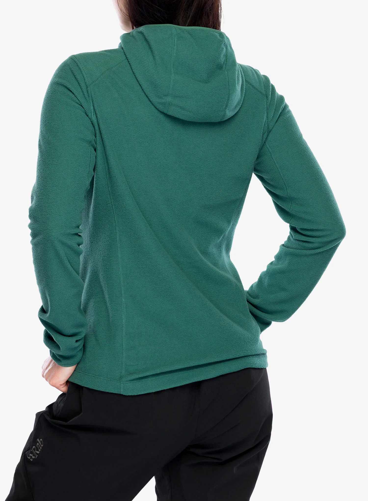 Дамски суичър с качулка Rab Tecton Hoody - green slate