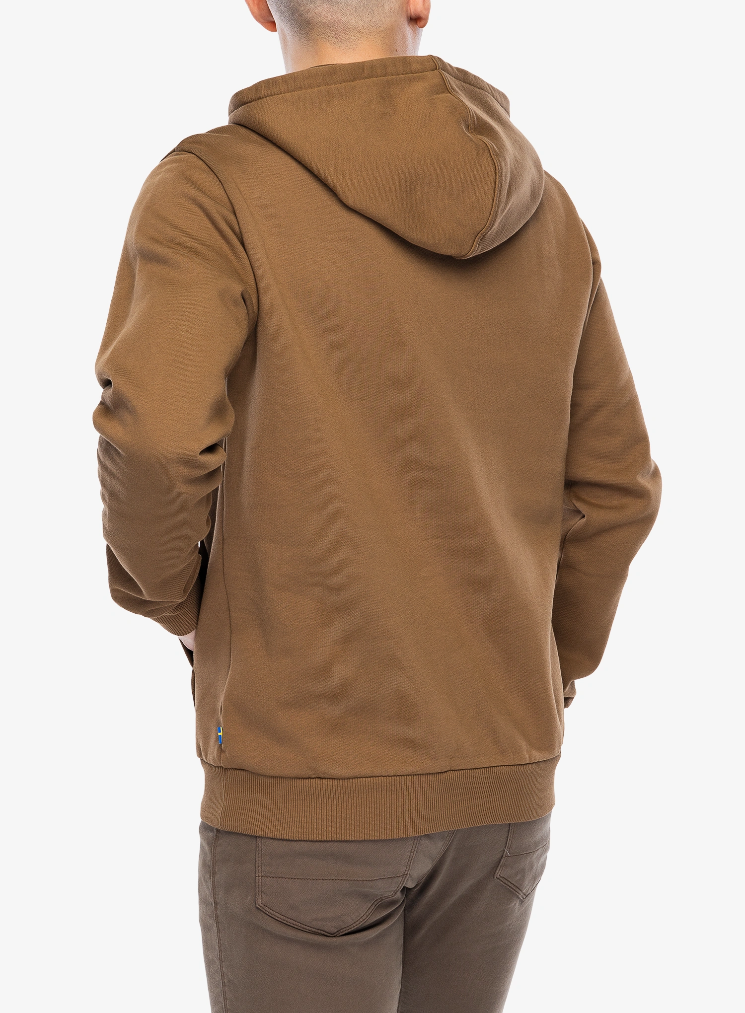 Суичър с качулка Fjallraven Logo Hoodie - wood brown