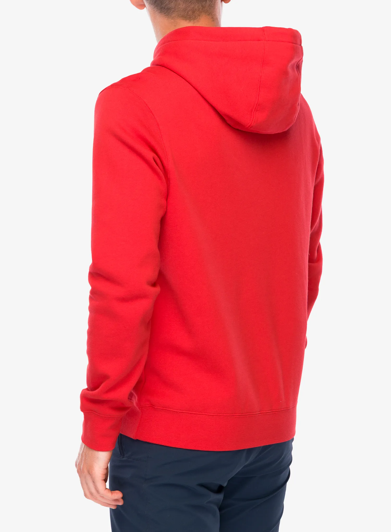 Суичър с качулка Fox Absolute Fleece Po - flame red