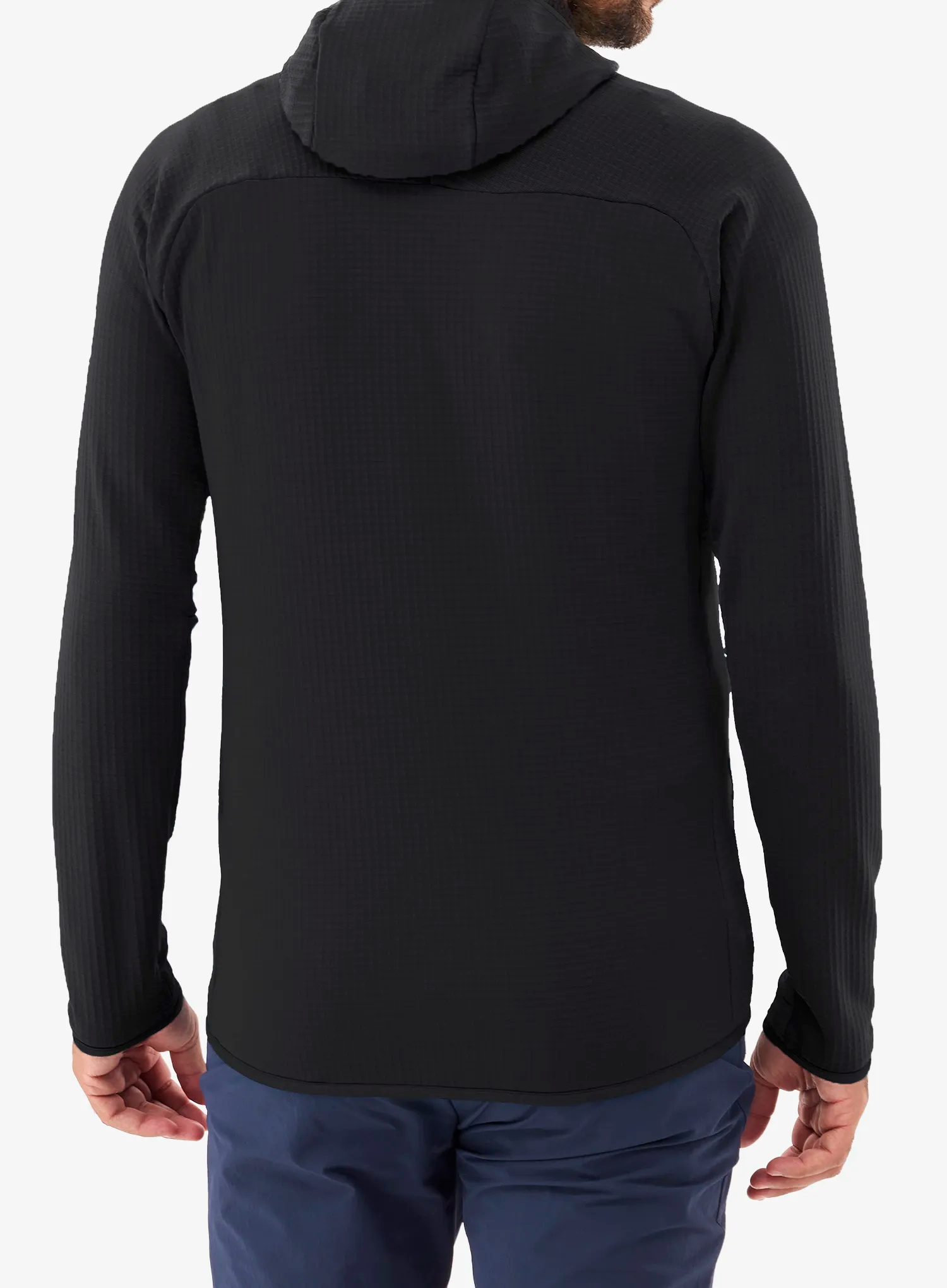 Суичър с качулка Millet Fusion Grid Hoodie - black/noir