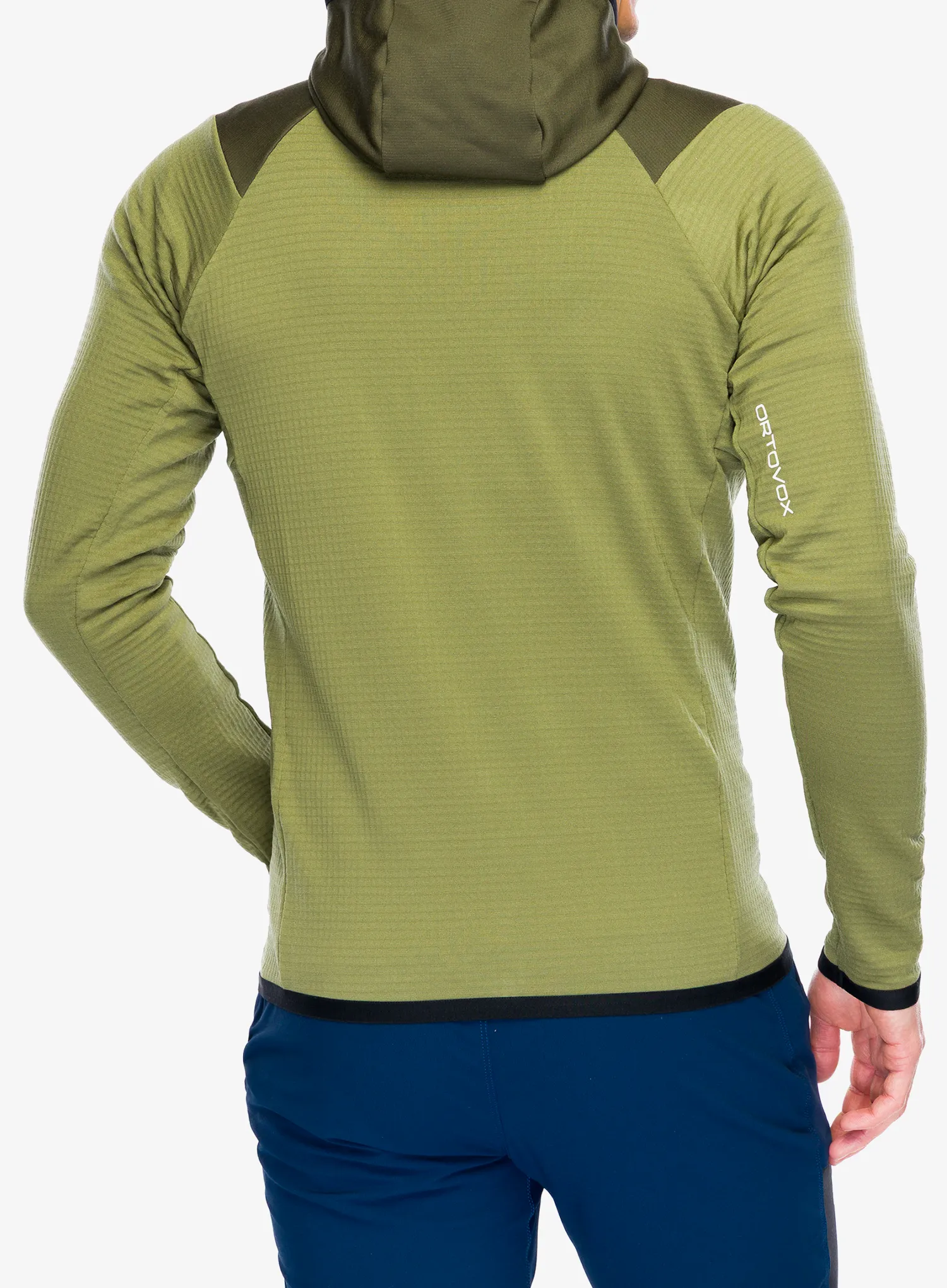 Суичър с качулка Ortovox Fleece Grid Hoody - wild herbs