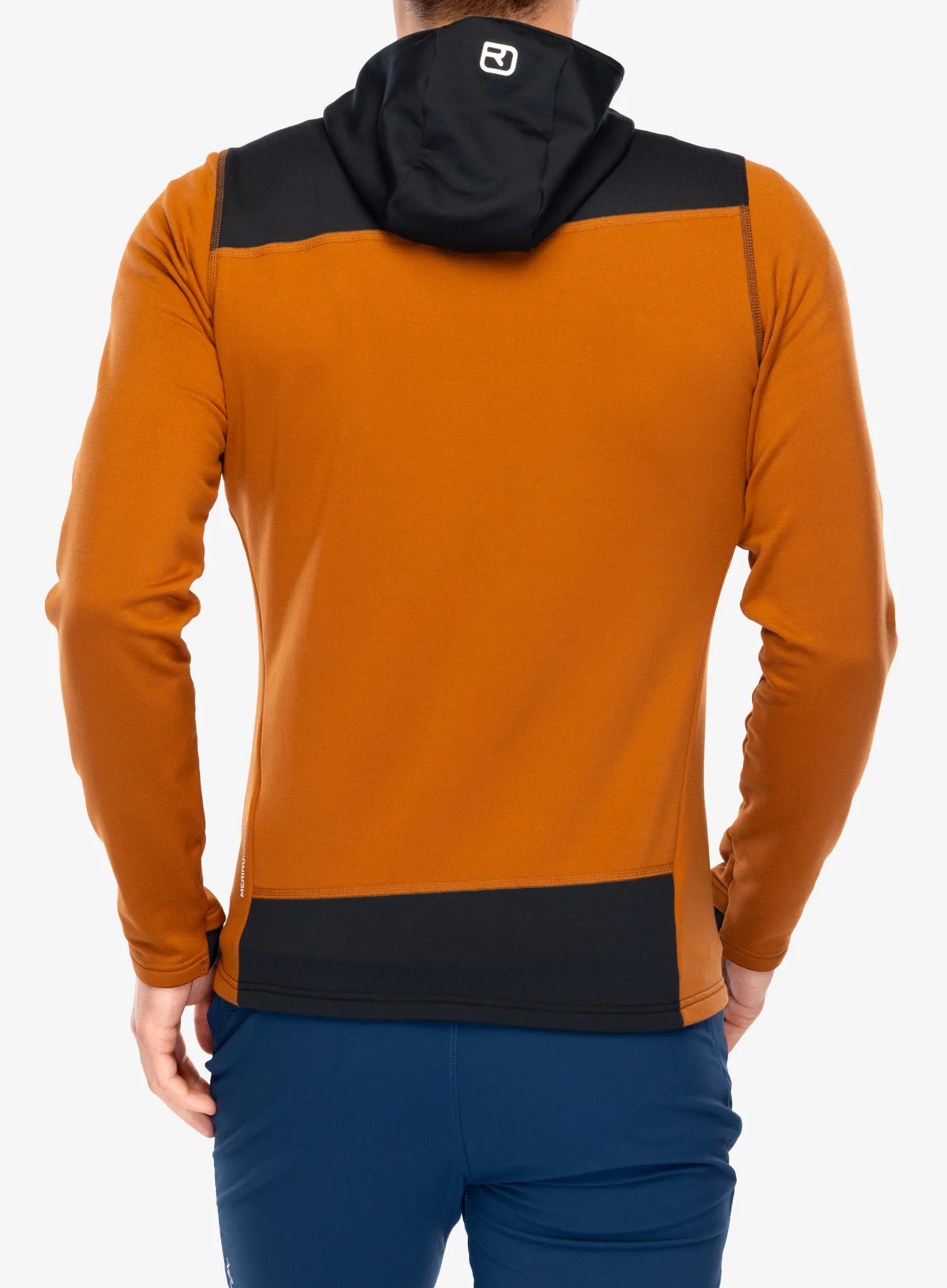 Суичър с качулка Ortovox Fleece Light Hoody - bristle brown