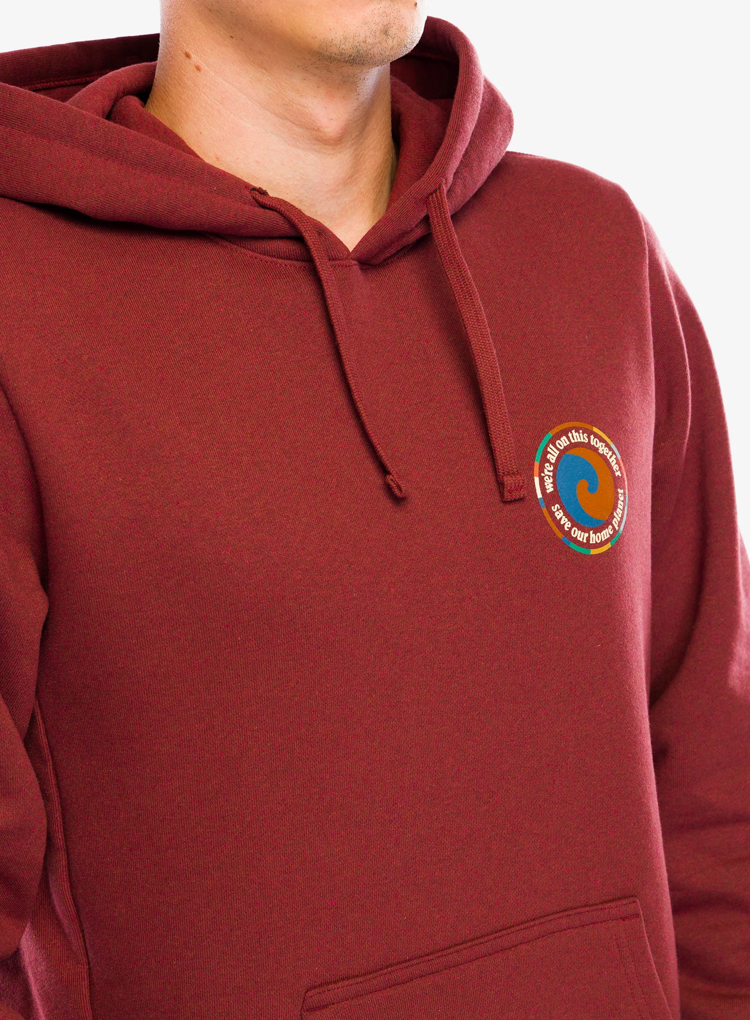 Суичър с качулка Patagonia Unity Fitz Uprisal Hoody - dried vanilla