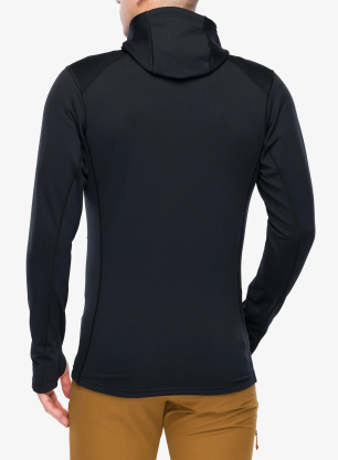 Суичър с качулка Rab Superflux Hoody - black