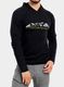 Суичър с качулка Sensor Merino Upper Fleece Hooded - black mountains