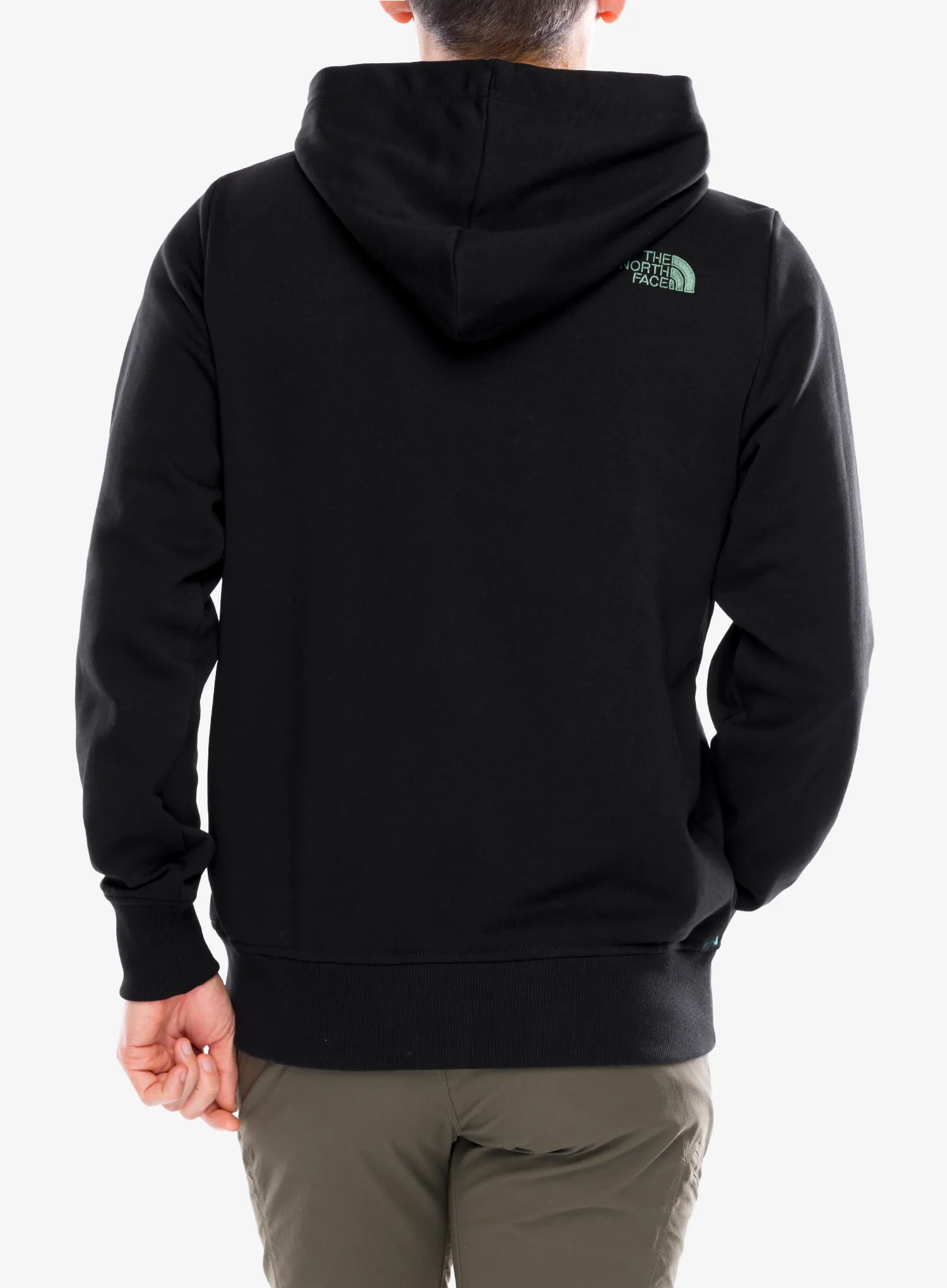 Суичър с качулка The North Face Drew Peak Light Hoodie - tnf black/duck green