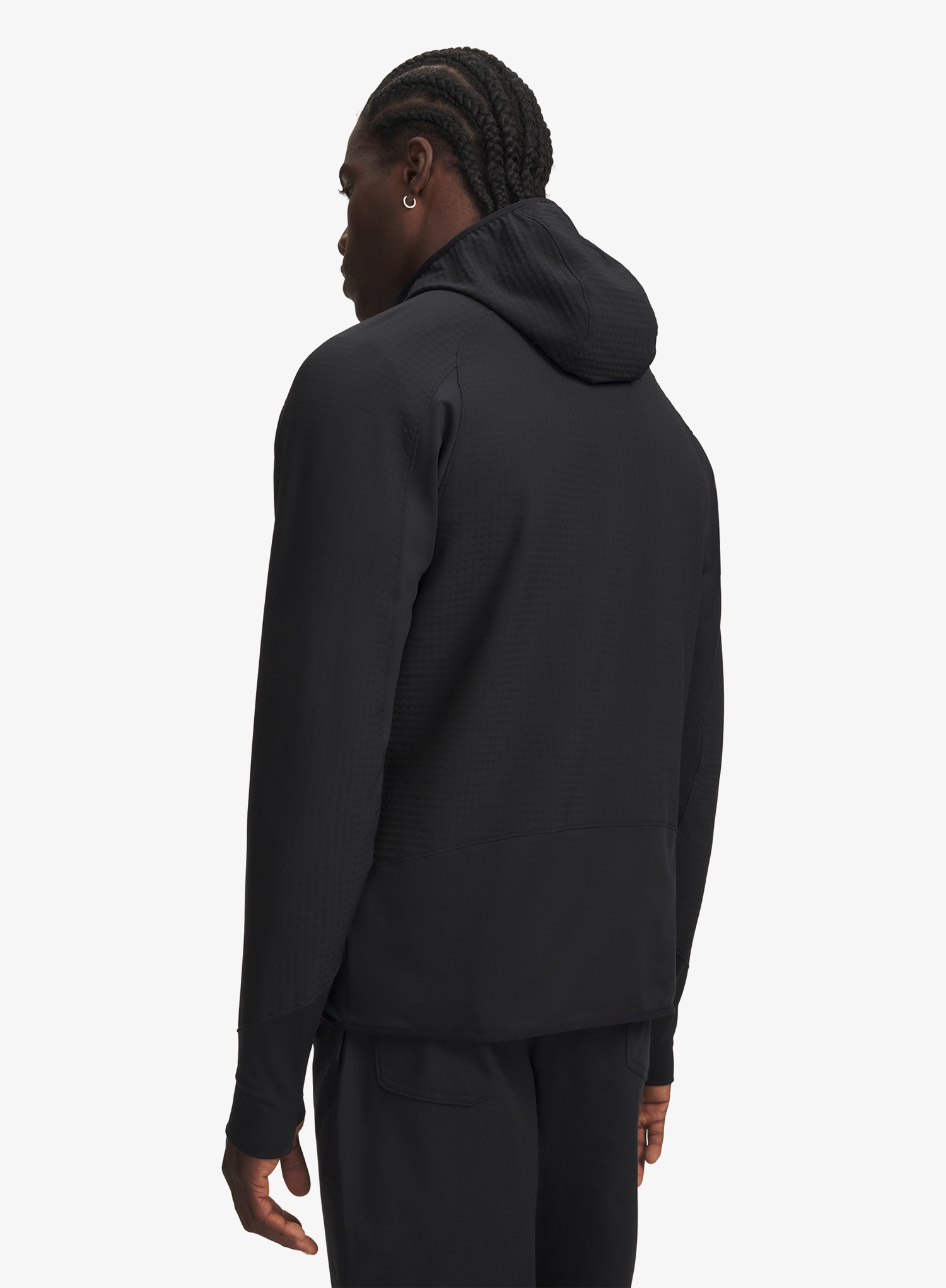 Суичър с качулка Under Armour Explor Offgrid Full-Zip Hoodie - black/castlerock