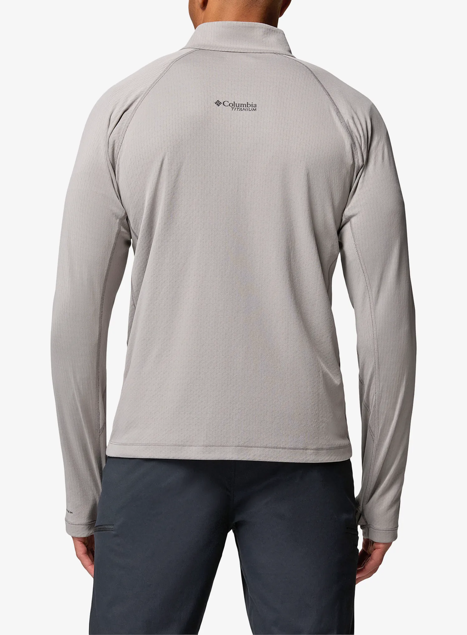 Суичър с цип 1/2 Columbia DriVenture Half Zip - ti titanium