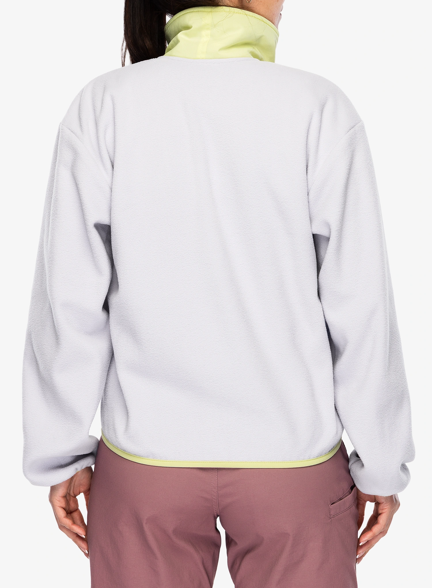 Блузи с 1/2 цип дамска Columbia Sequoia Grove Half Zip Fleece - l.pearl/stormwatch/citron haze