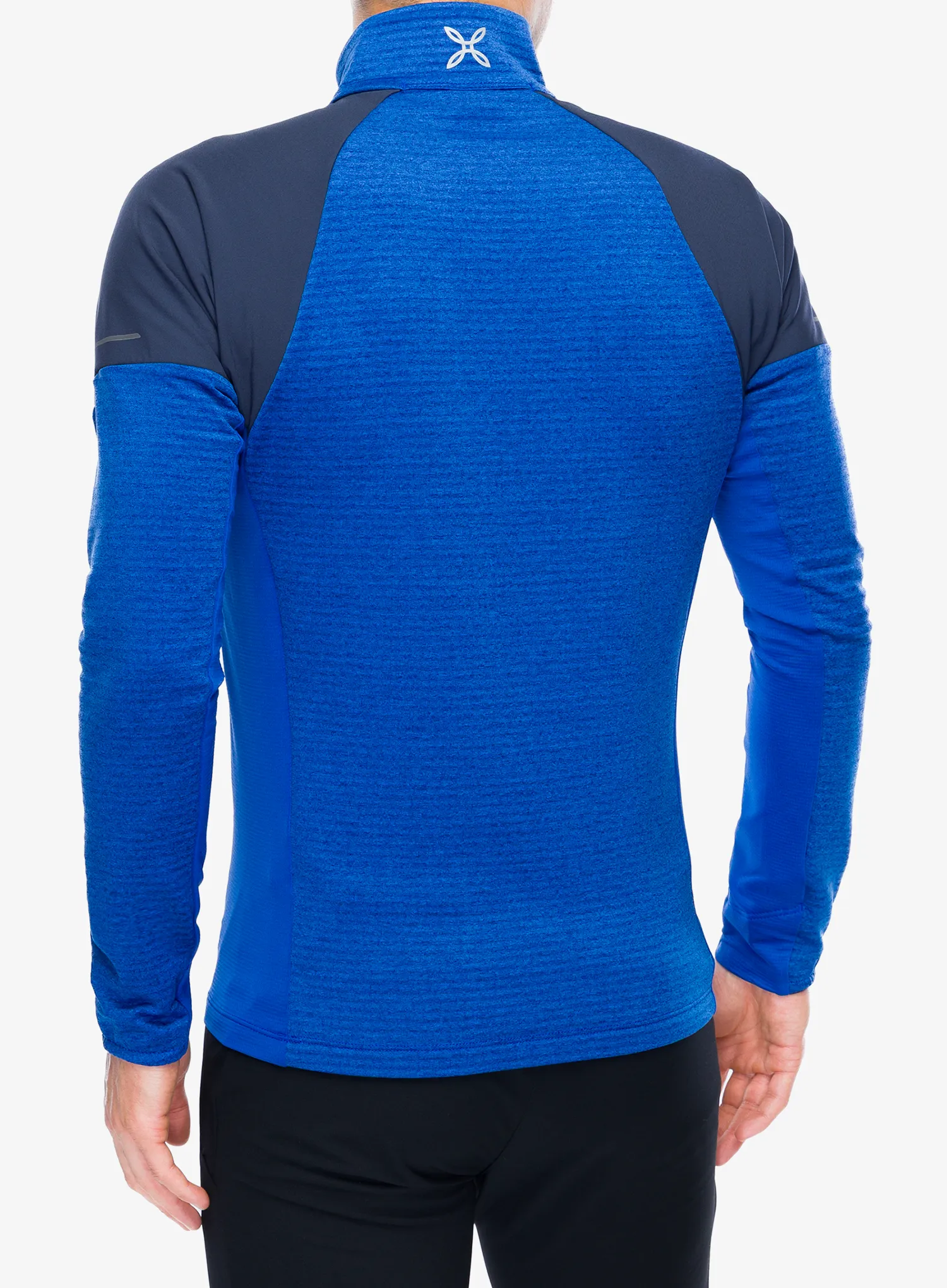 Суичър с цип 1/2 Montura Thermal Grid 2 Anorak - b.blue/graphite blue