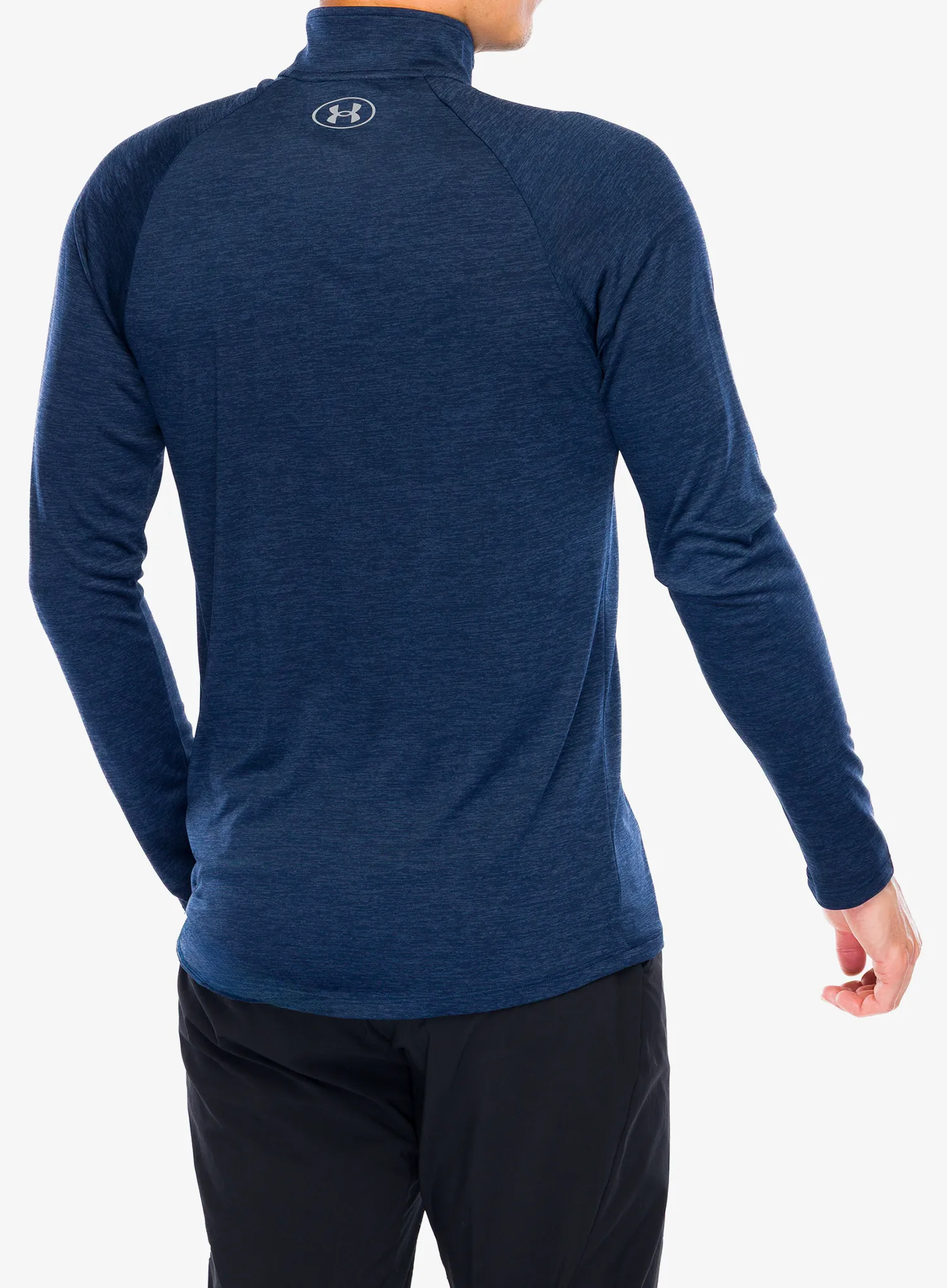 Суичър с цип 1/2 Under Armour Tech 1/2 Zip Long Sleeve - academy/steel