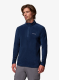 Суичър с цип Columbia Klamath Range II 1/2 Zip - collegiate navy