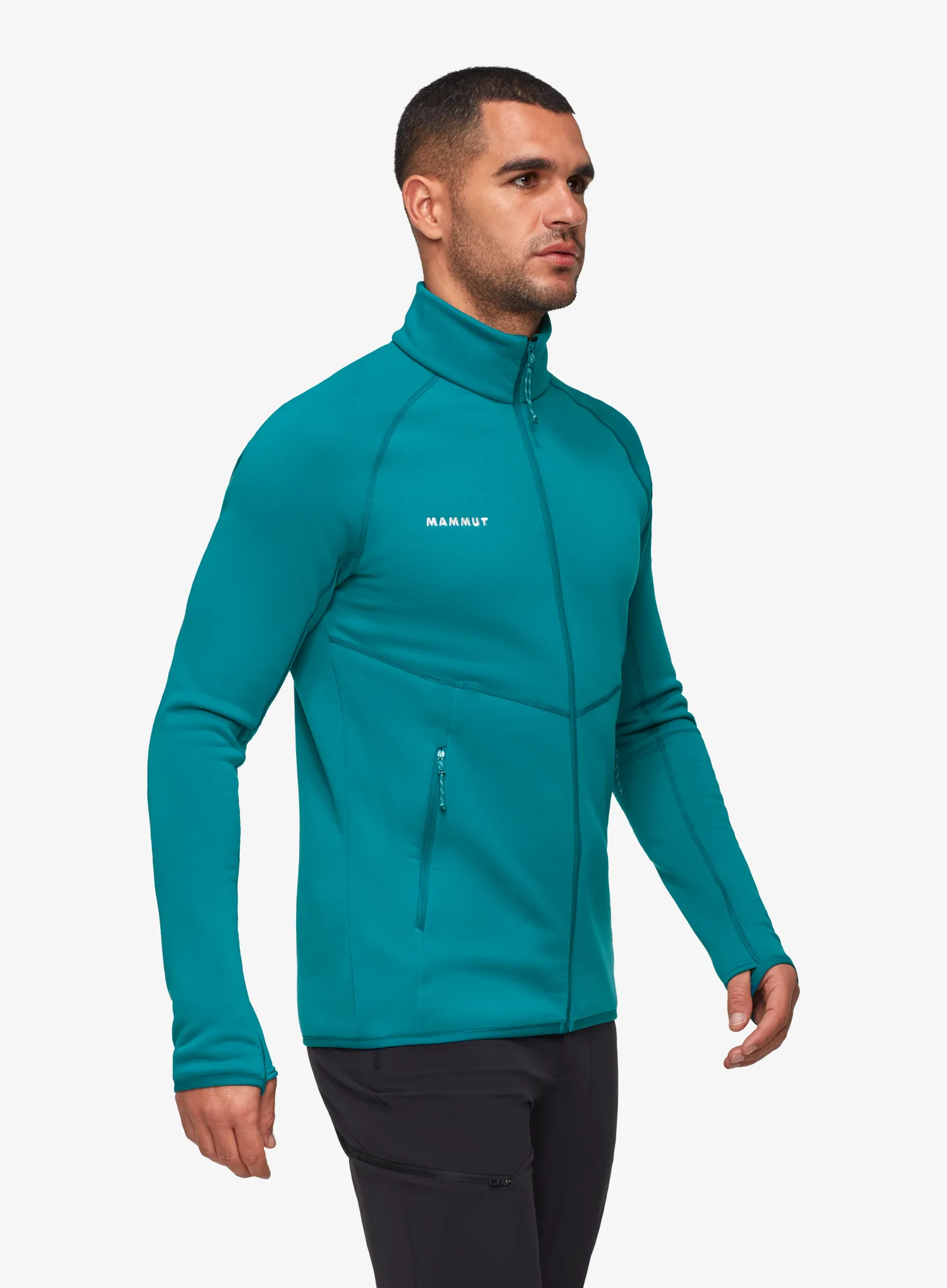 Суичър с цип Mammut Aconcagua ML Jacket - deep teal