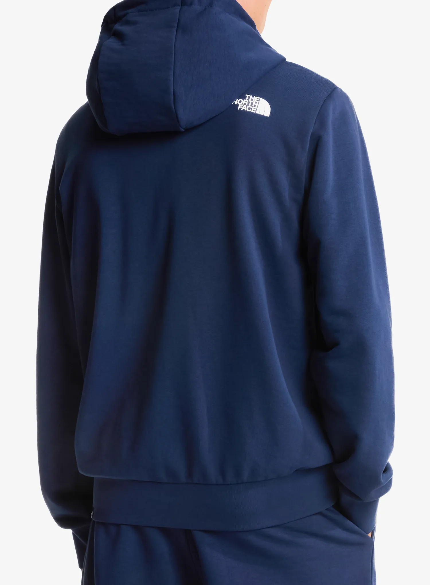 Суичър с цип The North Face Simple Dome Light Regular Full Zip Hoodie - summit navy