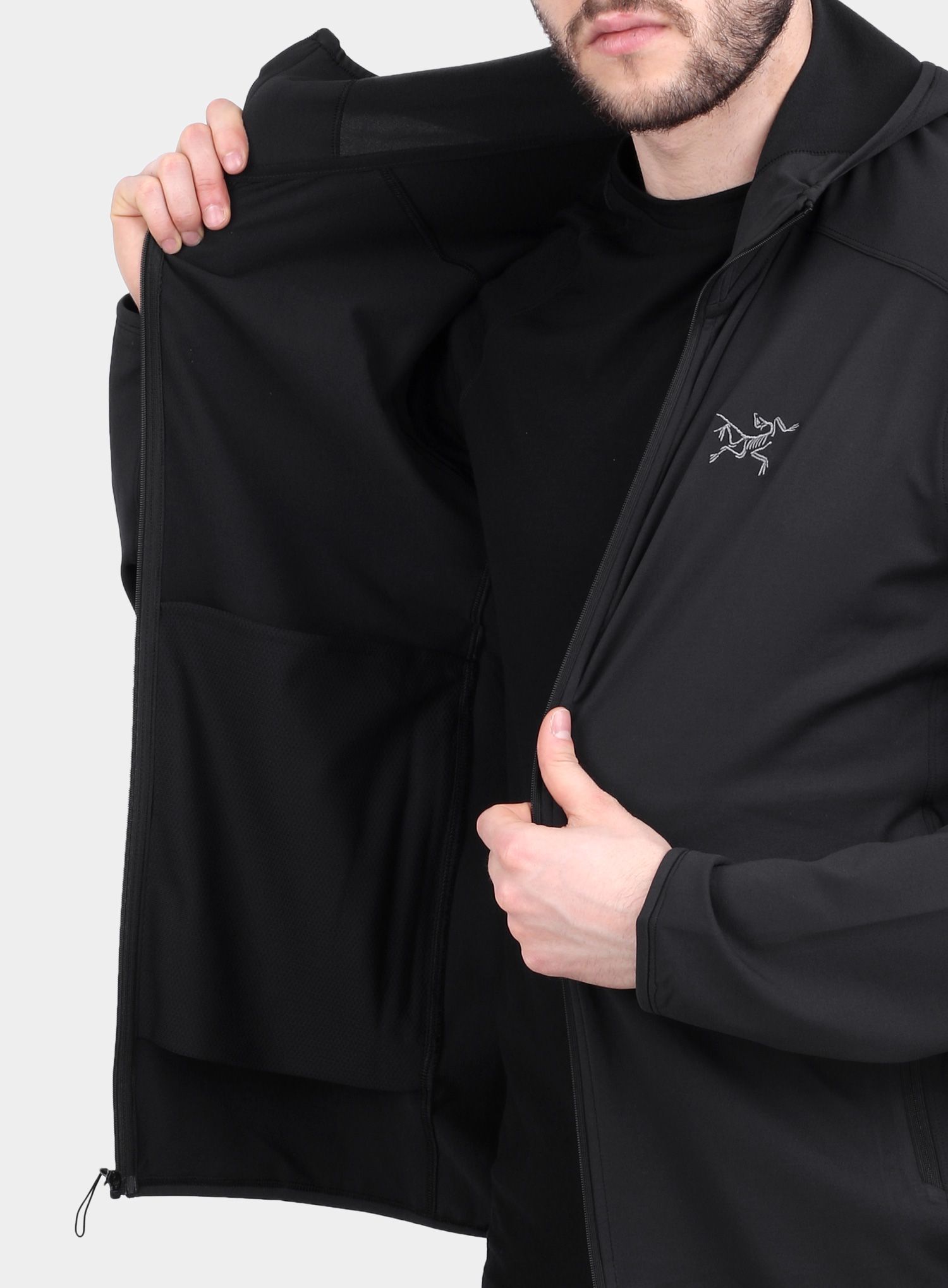 Суичър Arcteryx Kyanite LT Hoody - black