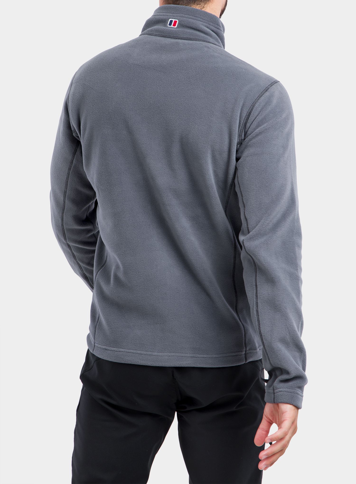 Суичър с цип Berghaus Prism Micro PT InterActive - dark grey/dark grey