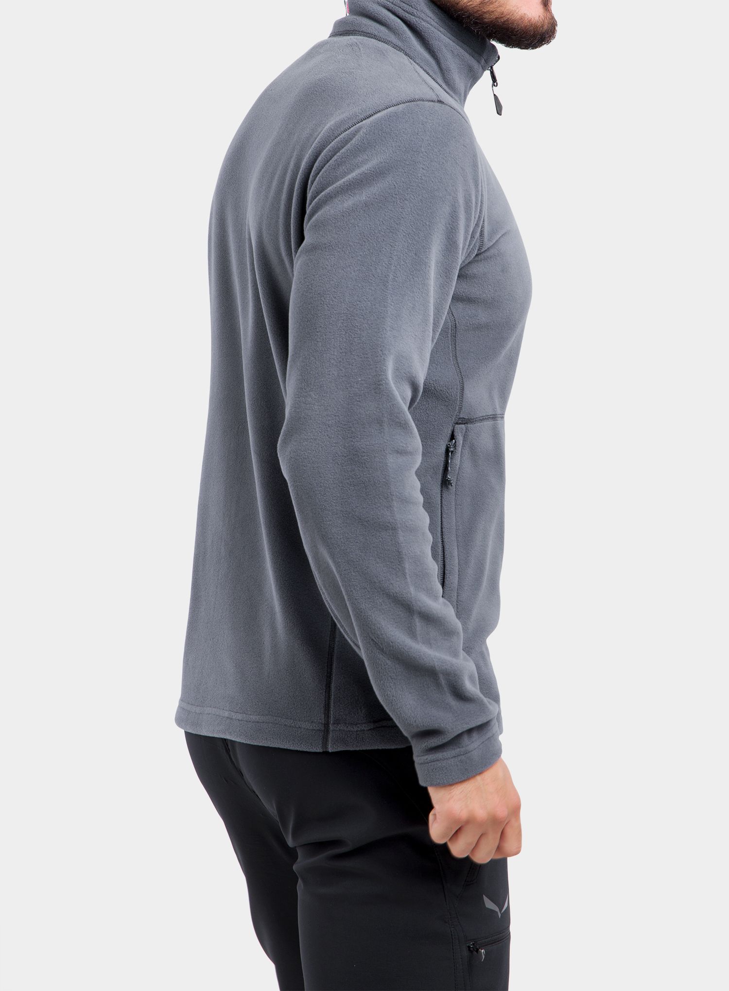 Суичър с цип Berghaus Prism Micro PT InterActive - dark grey/dark grey