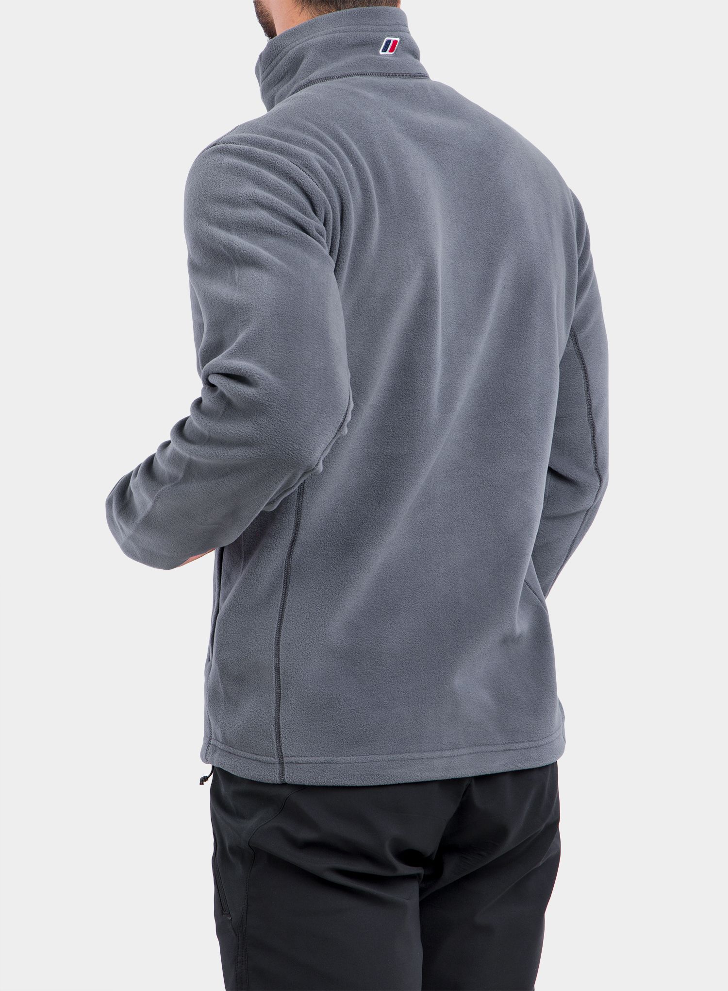 Суичър с цип Berghaus Prism Micro PT InterActive - dark grey/dark grey
