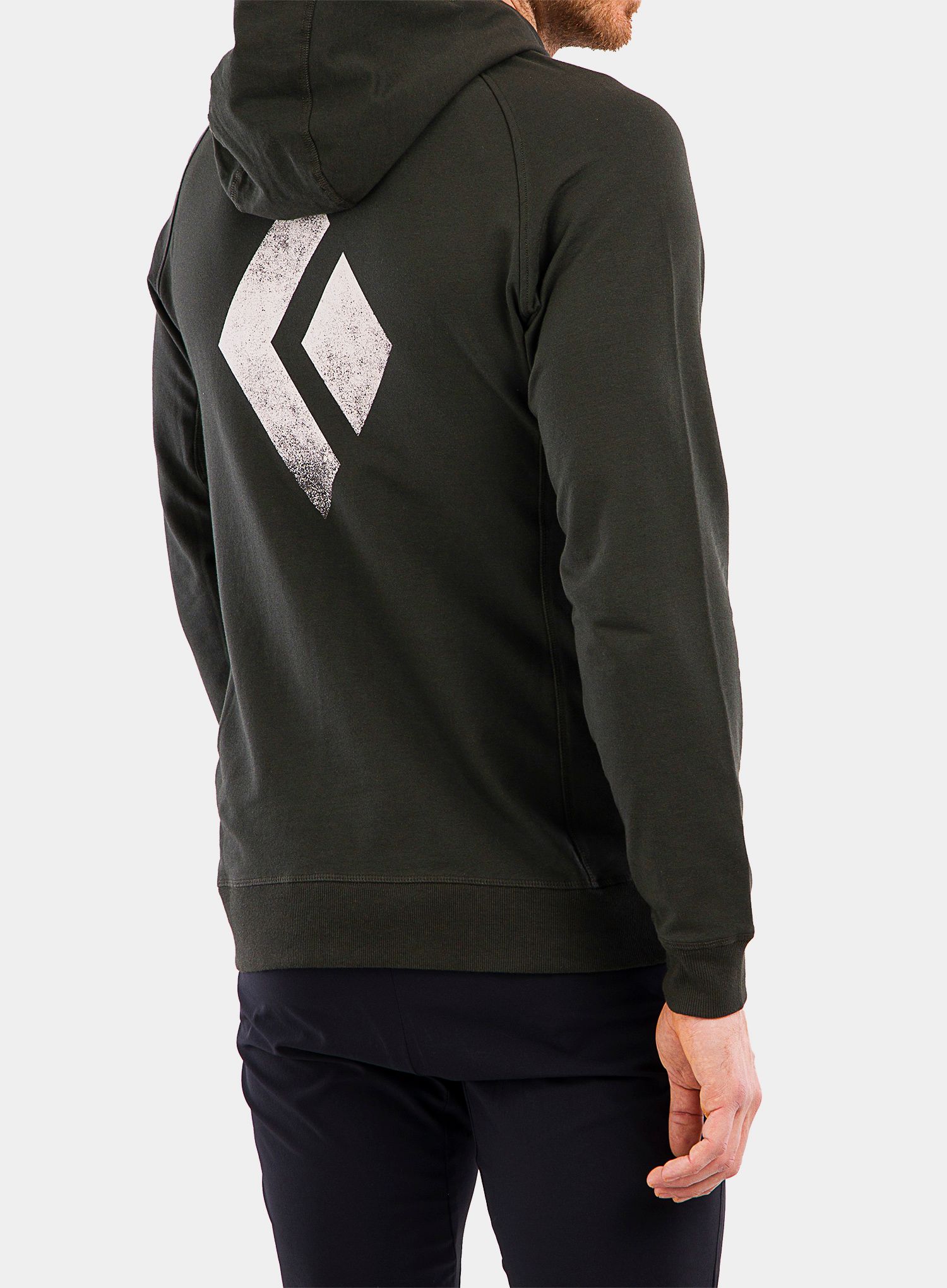 Суичър Black Diamond Chalked Up Full Zip Hoody - cypress