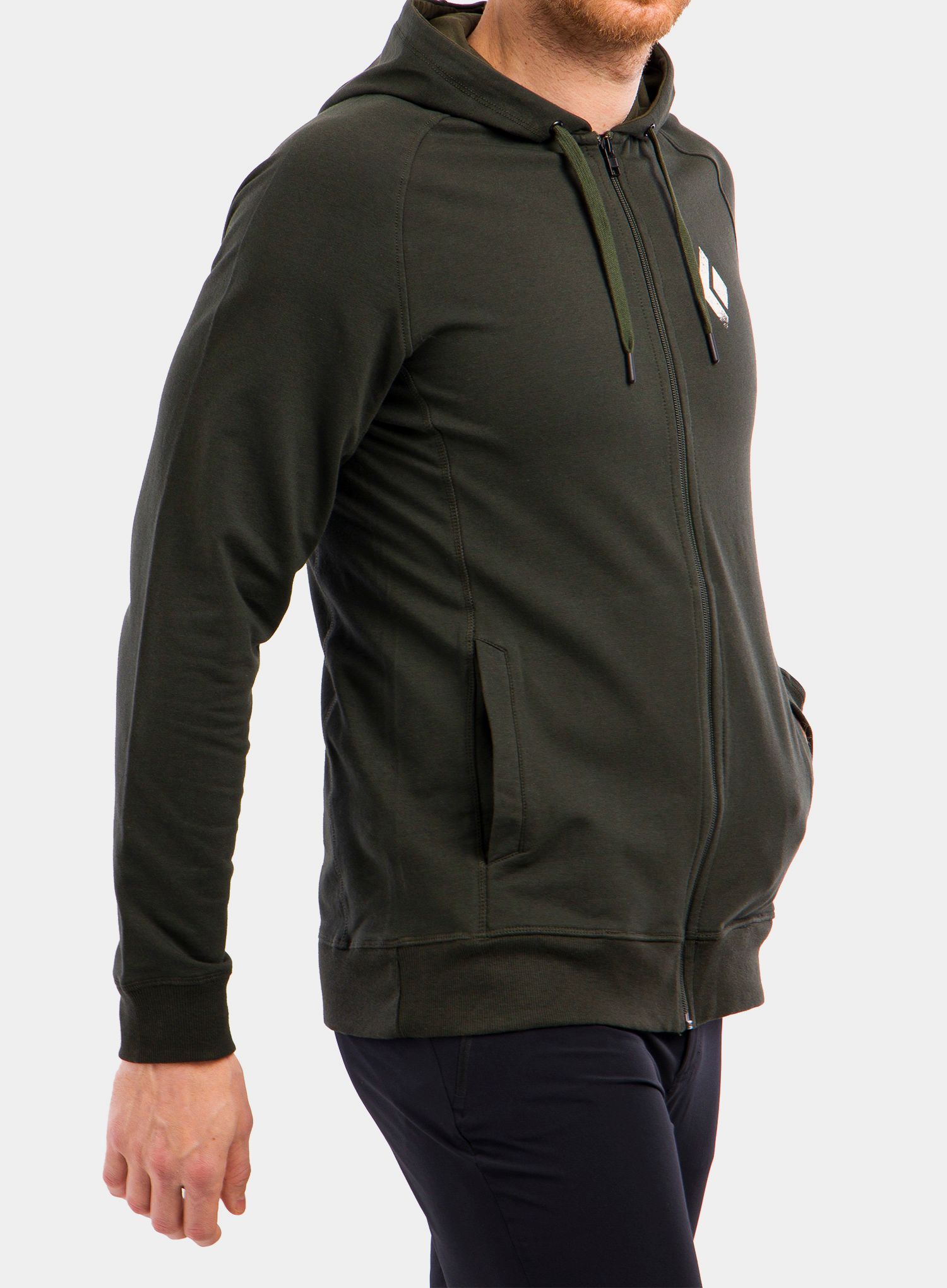 Суичър Black Diamond Chalked Up Full Zip Hoody - cypress