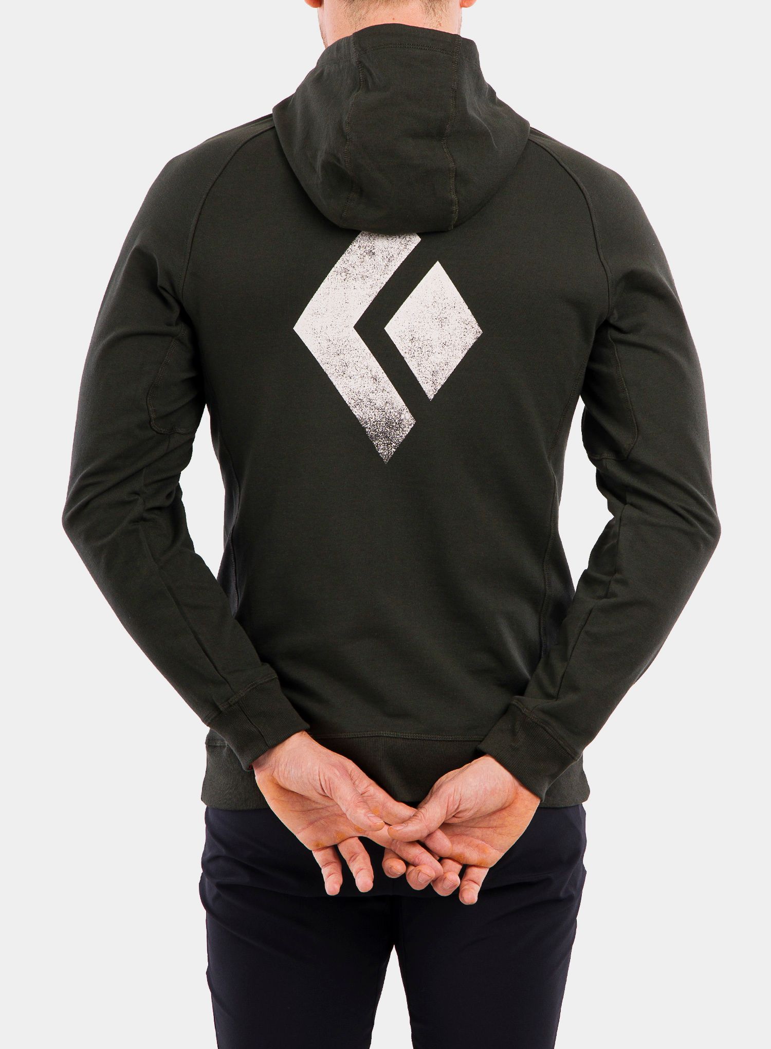 Суичър Black Diamond Chalked Up Full Zip Hoody - cypress