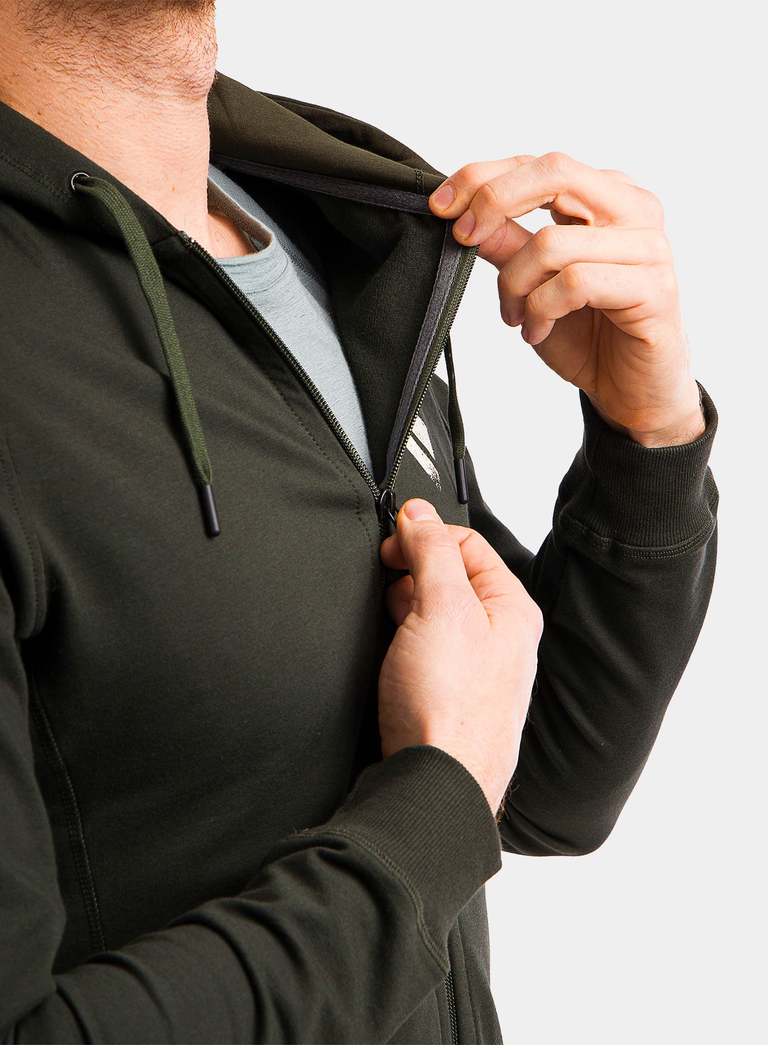 Суичър Black Diamond Chalked Up Full Zip Hoody - cypress
