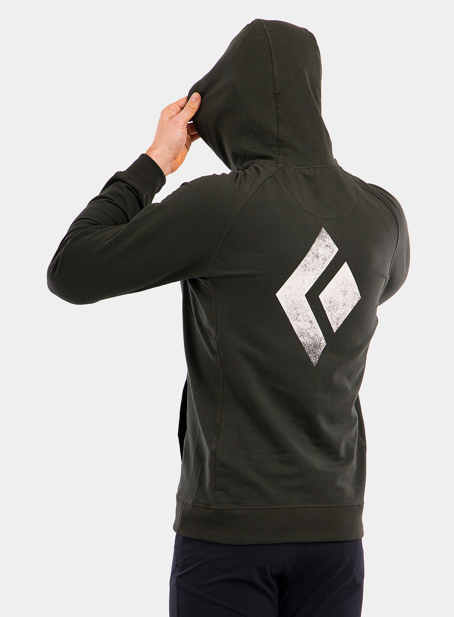 Суичър Black Diamond Chalked Up Full Zip Hoody - cypress