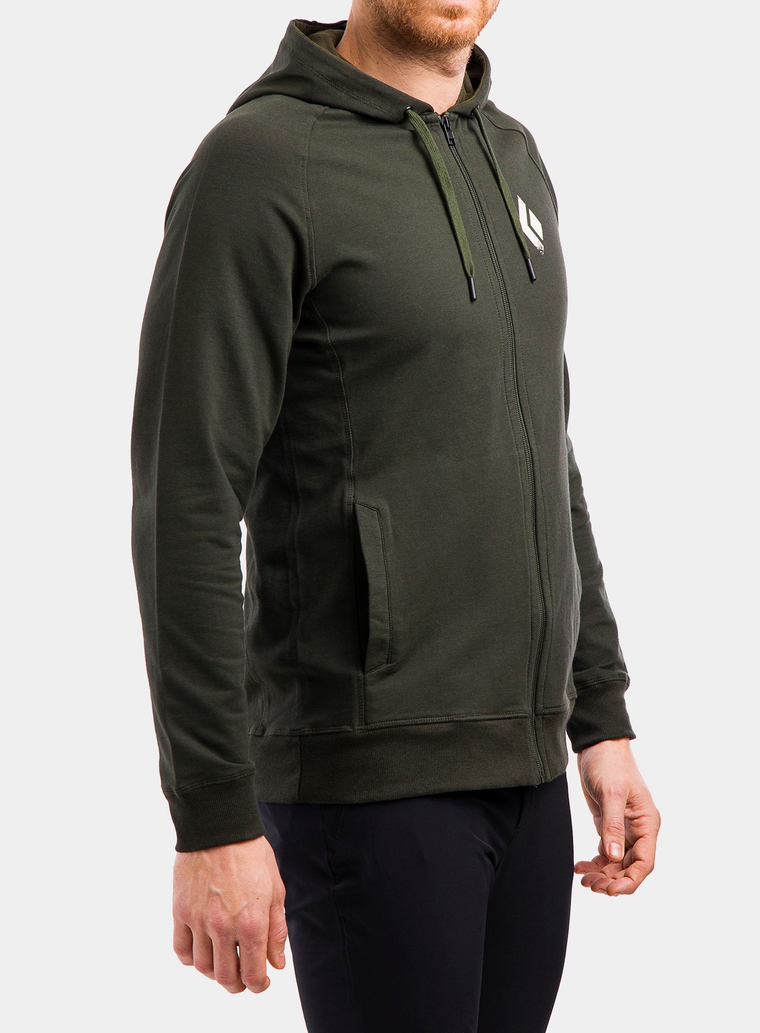 Суичър Black Diamond Chalked Up Full Zip Hoody - cypress