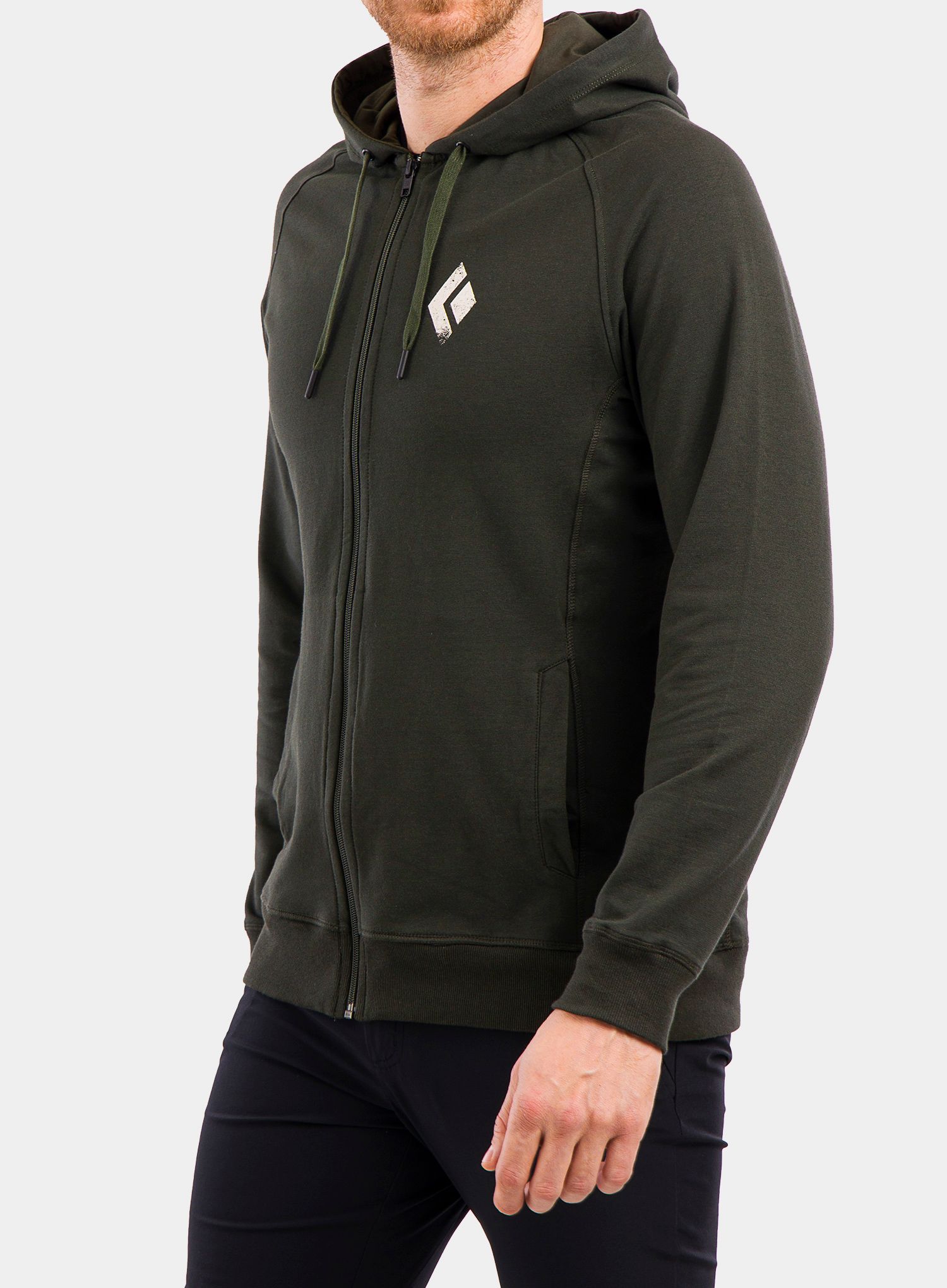 Суичър Black Diamond Chalked Up Full Zip Hoody - cypress